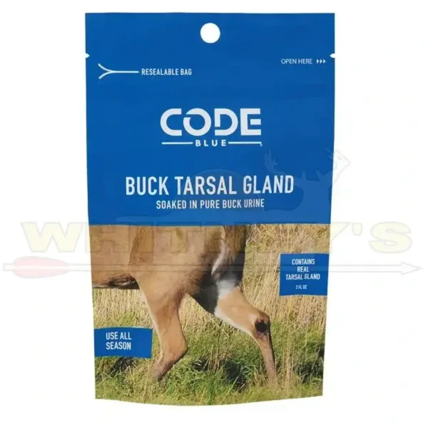 Code Blue, LLC Code Blue Scents Buck Tarsal Gland- OA1424
