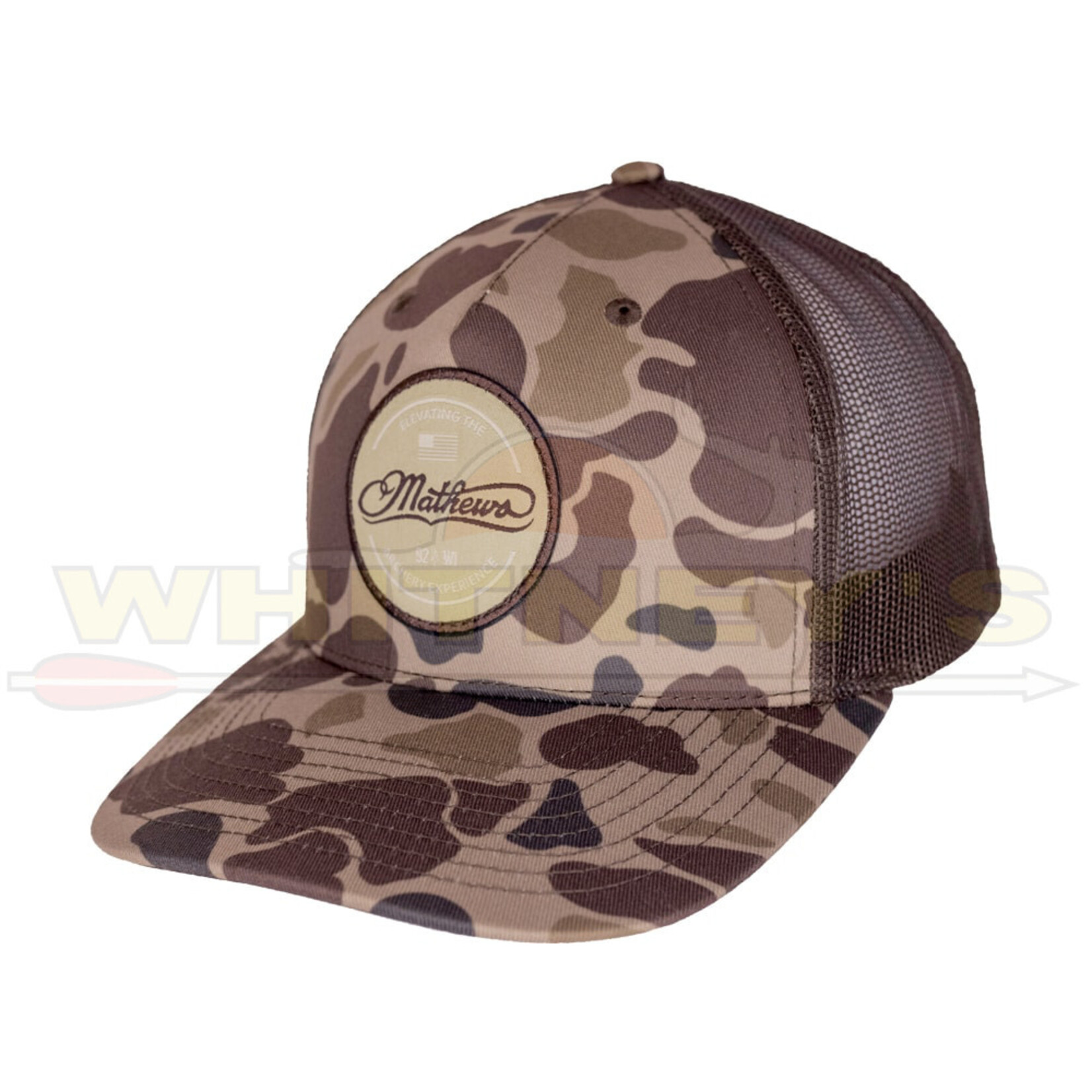 Mathews Apparel Mathews Low Lands Cap, Bark Duck Camo- 70431