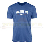 Mathews Apparel Mathews Loyalist Tee, Blue