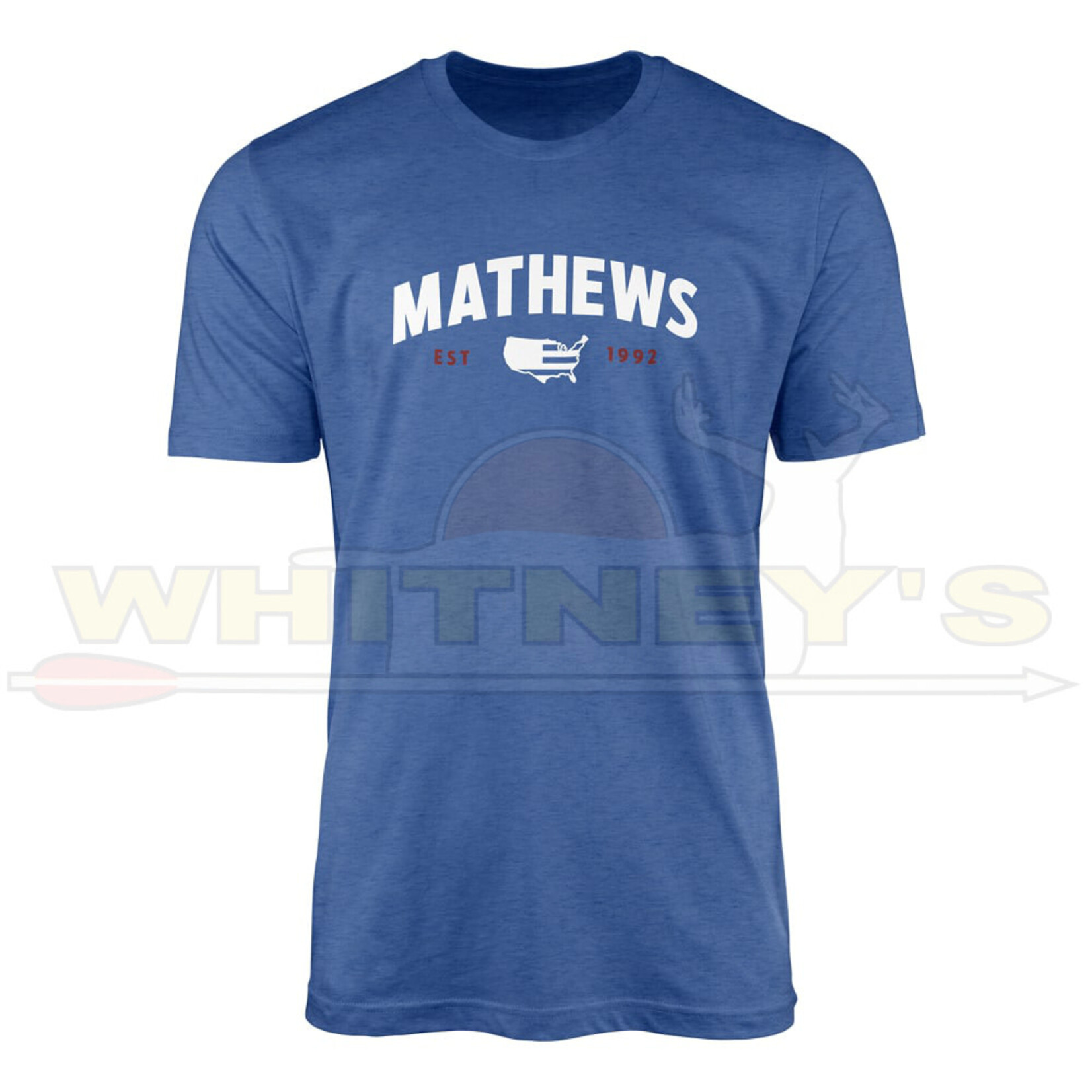 Mathews Apparel Mathews Loyalist Tee, Blue