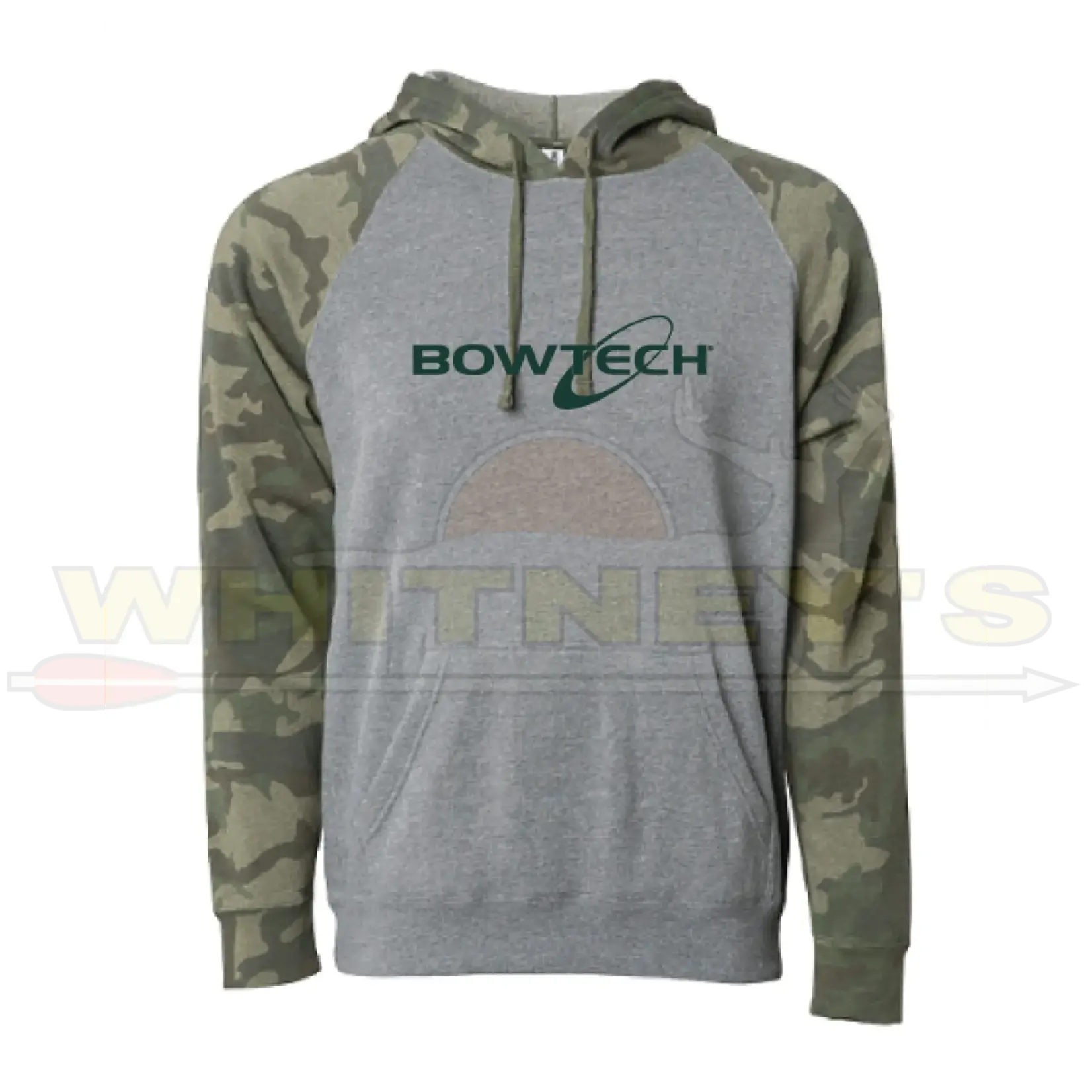 Bowtech Apparel Bowtech Logo Hoodie - Camo/Green,