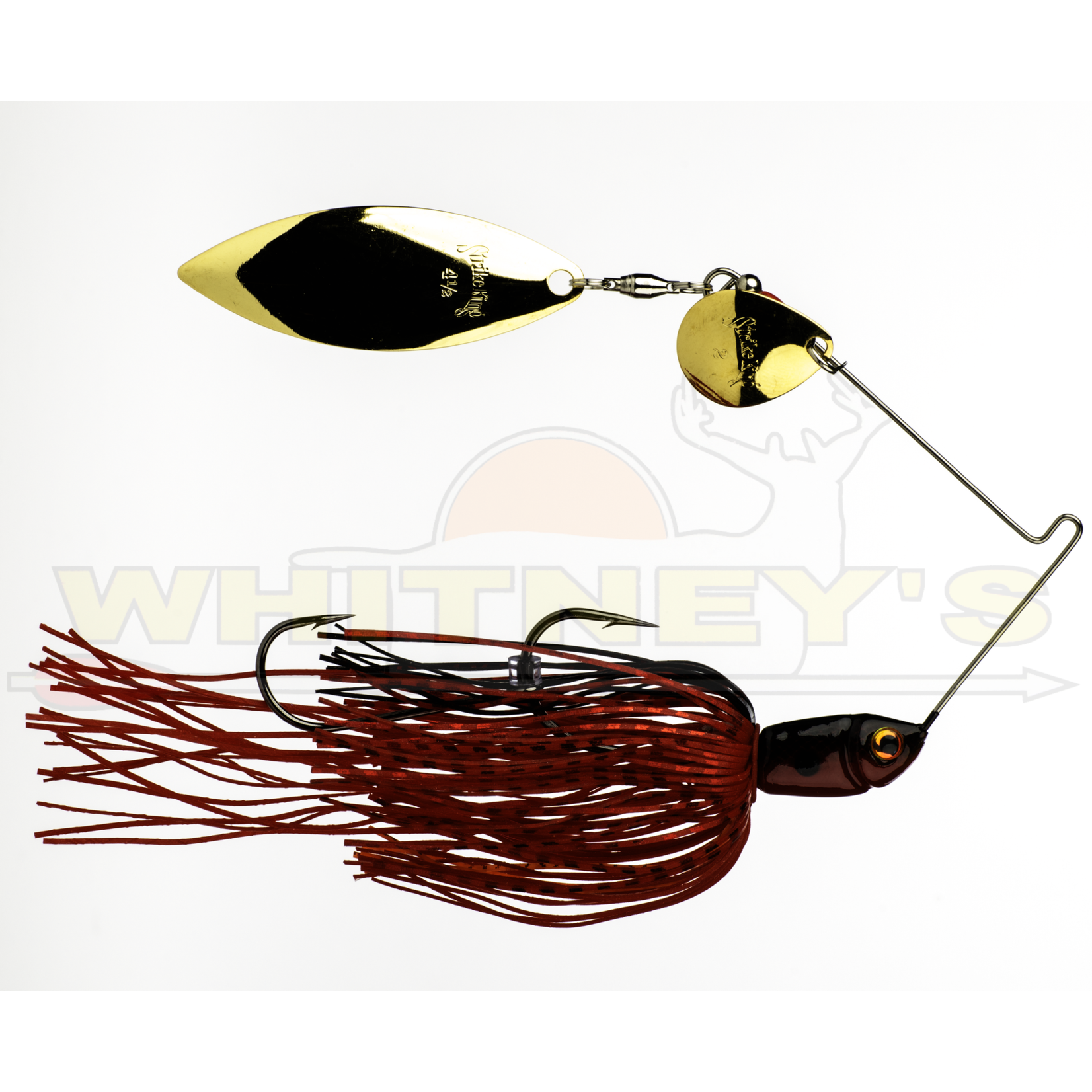 Strike King Strike King Premier Plus Spinnerbait Colorado/Willow, 3/8oz.