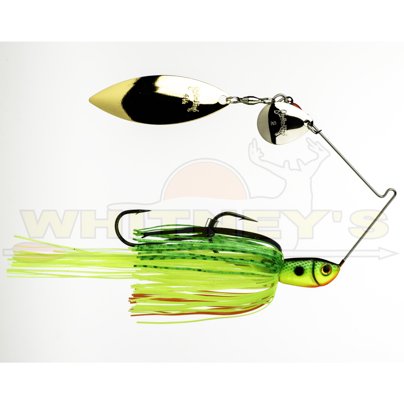 Strike King Strike King Premier Plus Spinnerbait Colorado/Willow, 3/8oz.