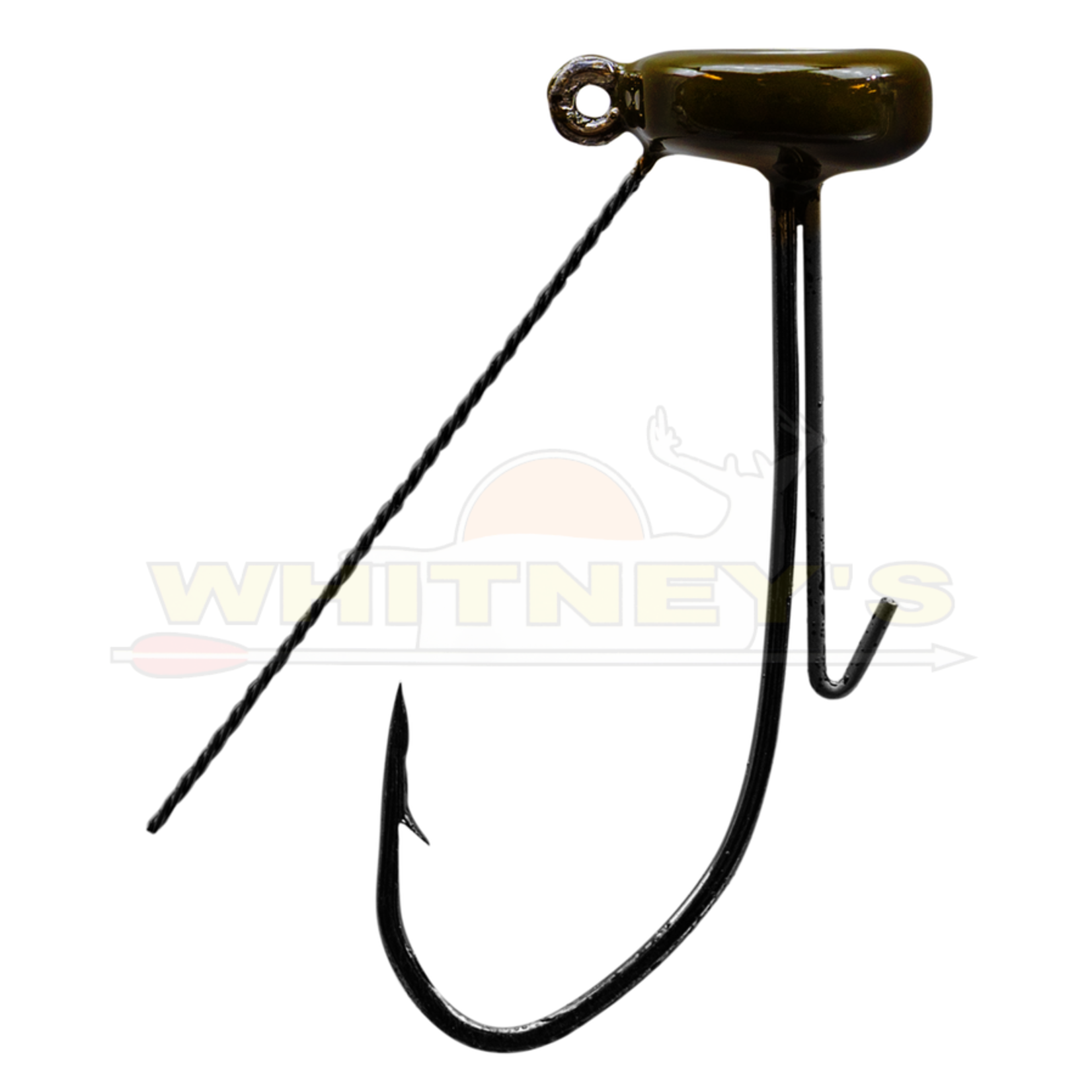 Strike King Strike King Tour Grade Ned Rig Head w/ Weedguard Hooks