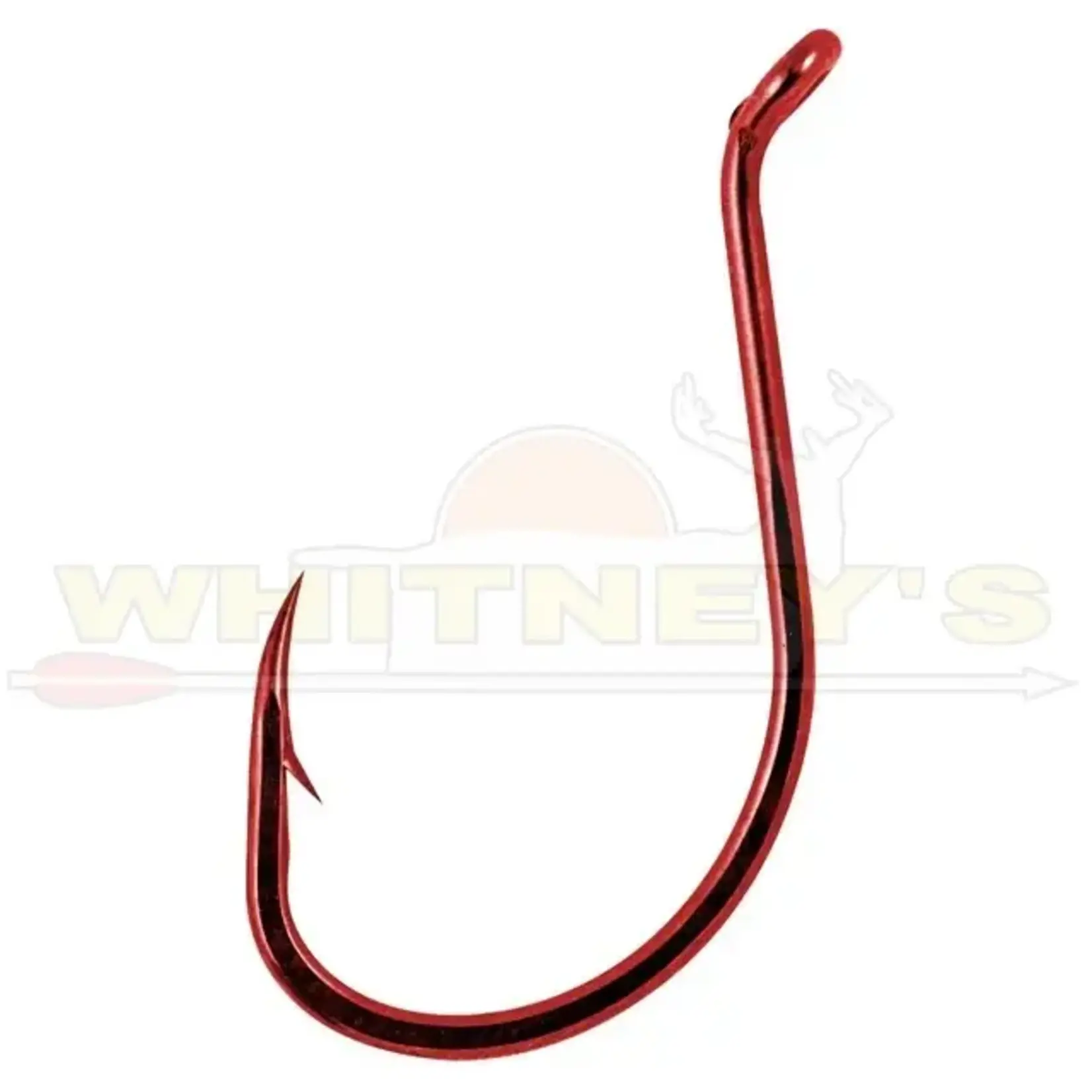 Gamakatsu Gamakatsu Octopus Circle Red Hook Size 1/0, 6pk