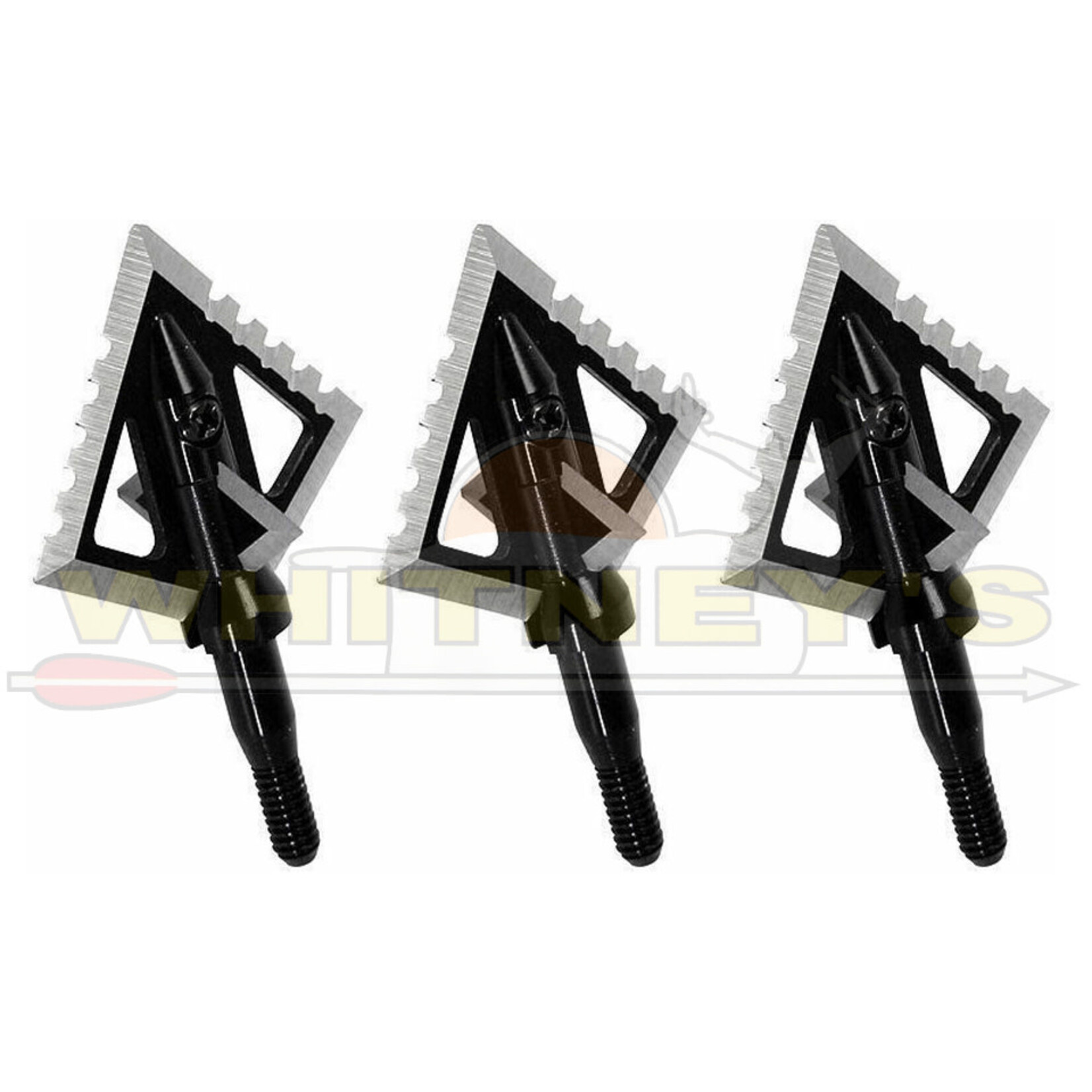 Magnus Outdoor Products Magnus Black Hornet Ser Razor 4-Blade Broadheads, 3PK.