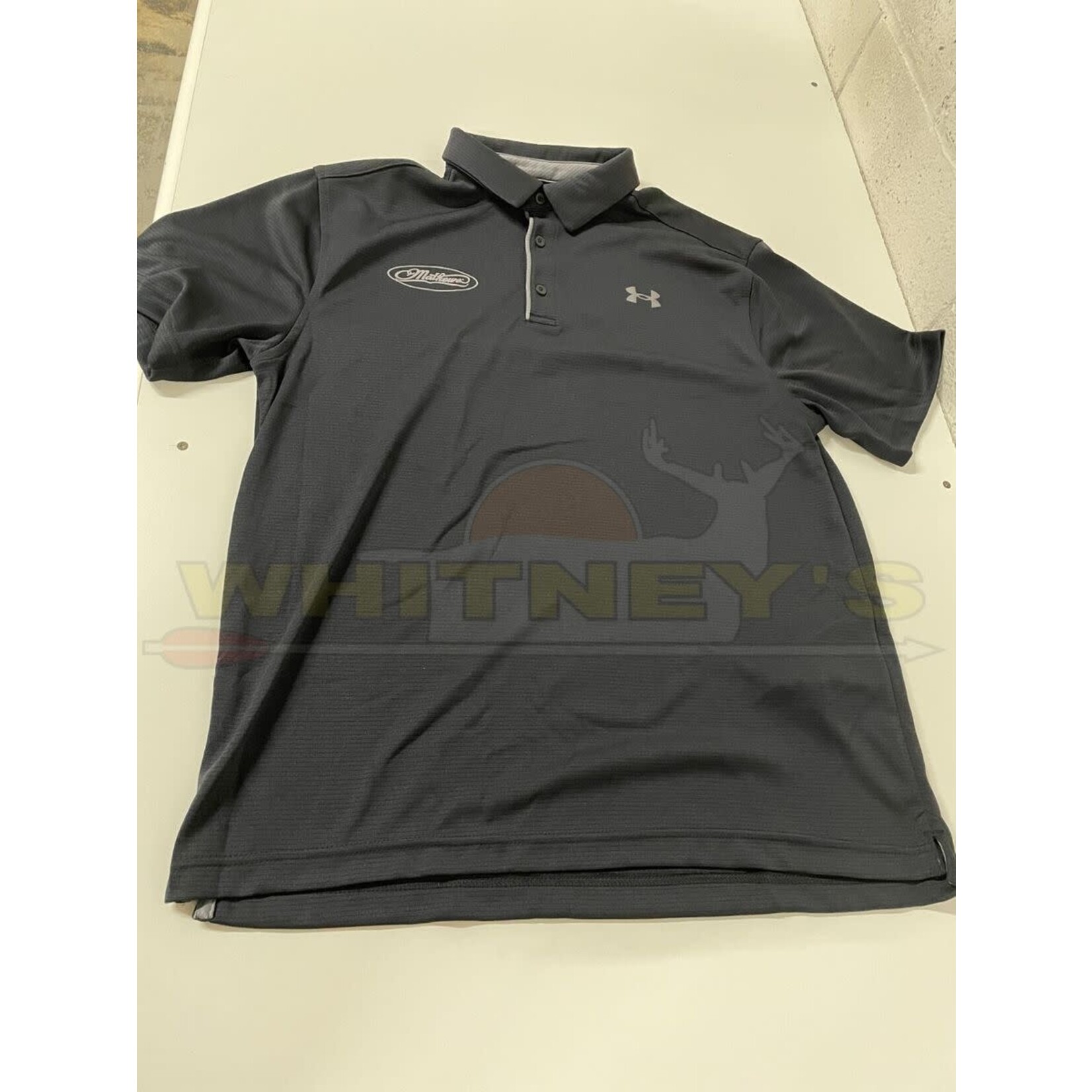 Mathews Apparel Mathews UnderArmor Polo, Black