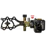Axcel Archery Axcel ArmorTechLite Sight Non-Dampened Fixed Mount 41mm 5-Pin 0.19, Tactical Bowhunting/Black