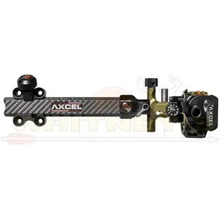 T.R.U. Ball T.R.U. Ball ArmorTechLite Pro Sight Carbon Pro Bar 41mm 3-Pin 0.10 Fiber, Tactical Bowhunting/Black