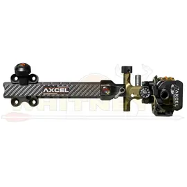 T.R.U. Ball T.R.U. Ball ArmorTechLite Pro Sight Carbon Pro Bar 41mm 3-Pin 0.19 Fiber, Tactical Bowhunting/Black