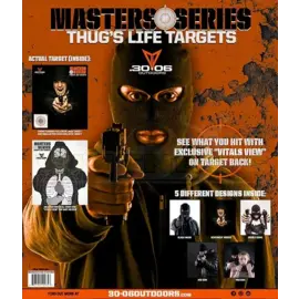 .30-06 Outdoors .30-06 Outdoors Master Series Thugs Life Bad Guy 5PC Target Set