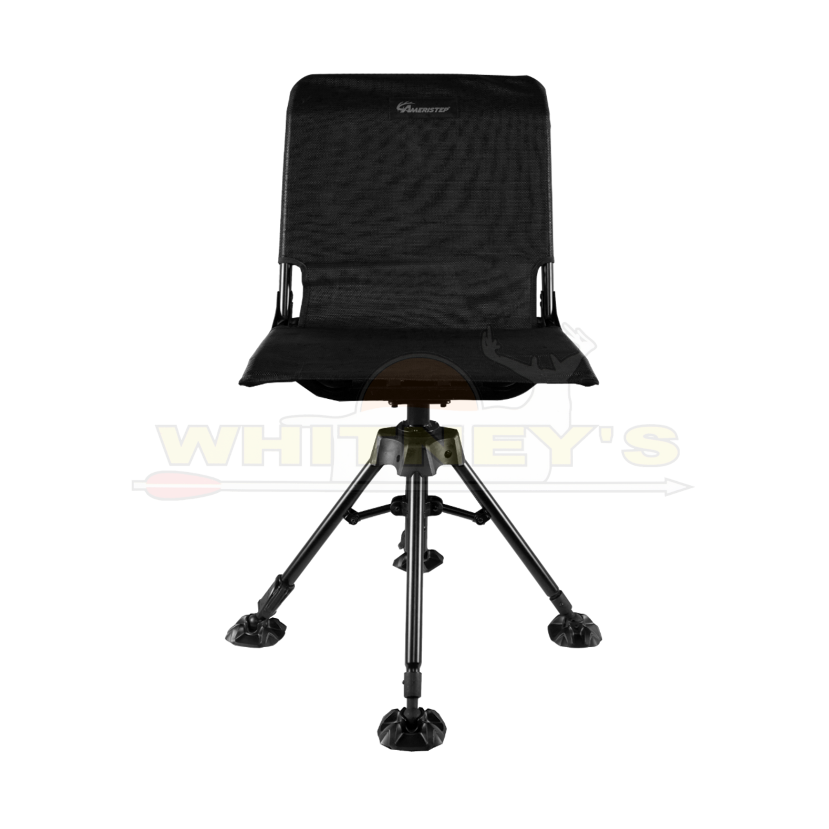 Ameristep Quality Hunting Ameristep 360 Silent Swivel Blind Chair, Black