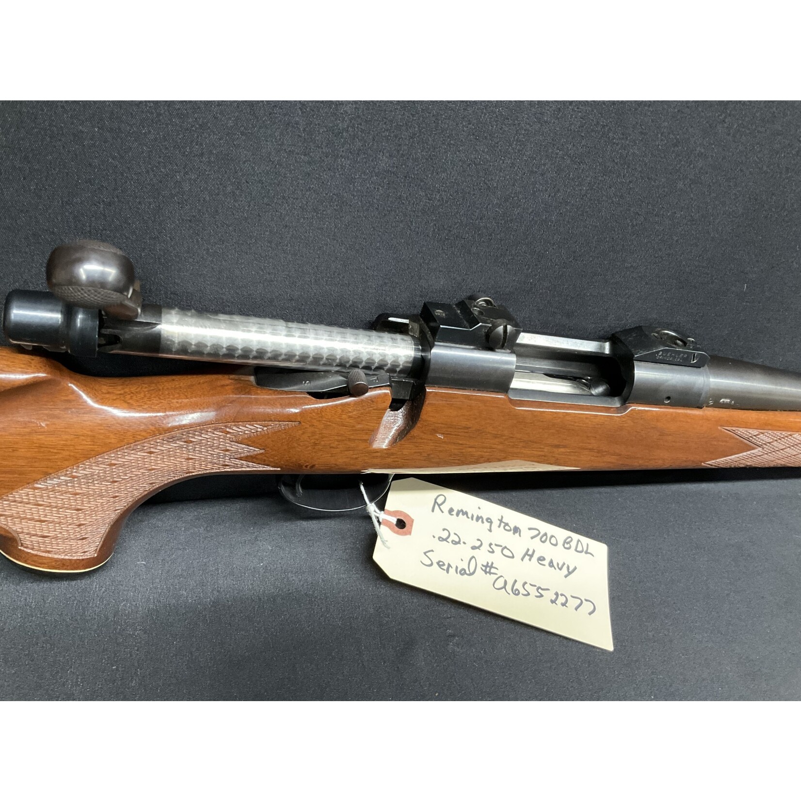 Remington Remington 700 BDL, 22-250 Rem., Serial # A6552277, Heavy Barrel
