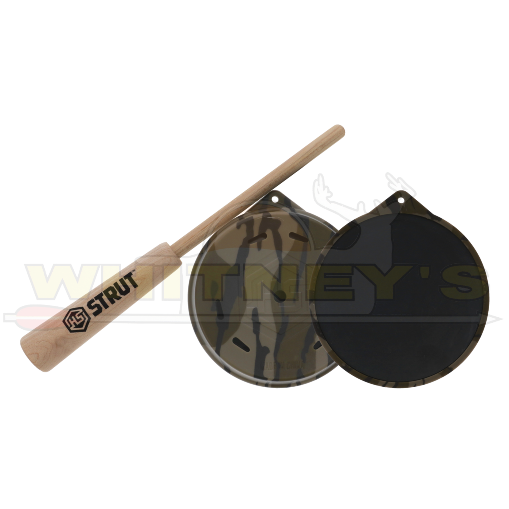 HS/Hunters Specialties Hunter Specialities/ HS Camo Cutt’R Glass Pot Call, Mossy Oak Bottomland
