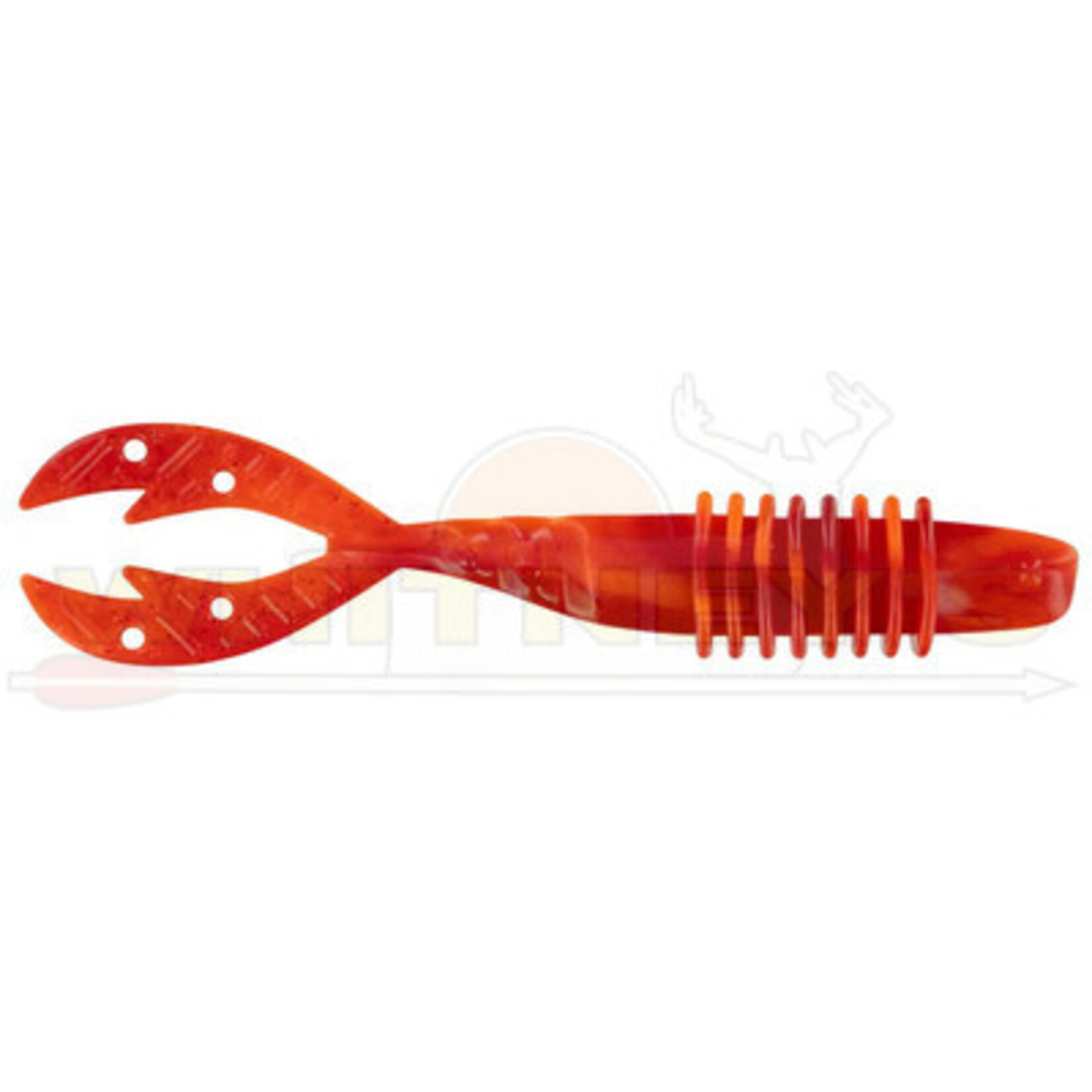 Big Bite Baits Big Bites Bait 4.25" Kamikaze Swimon, Flamethrower