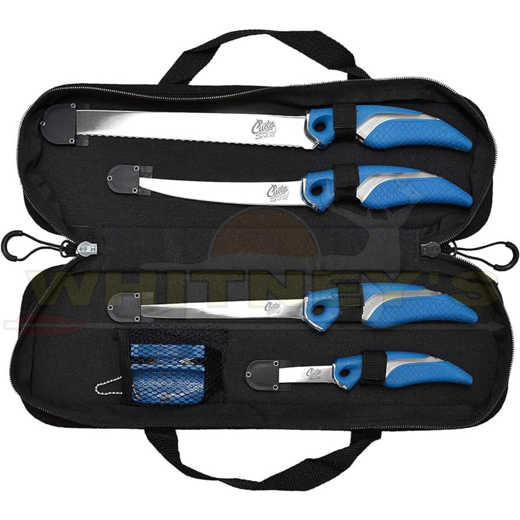 Cuda Cuda 6-Piece Knife & Sharpener Set, CUD-18133