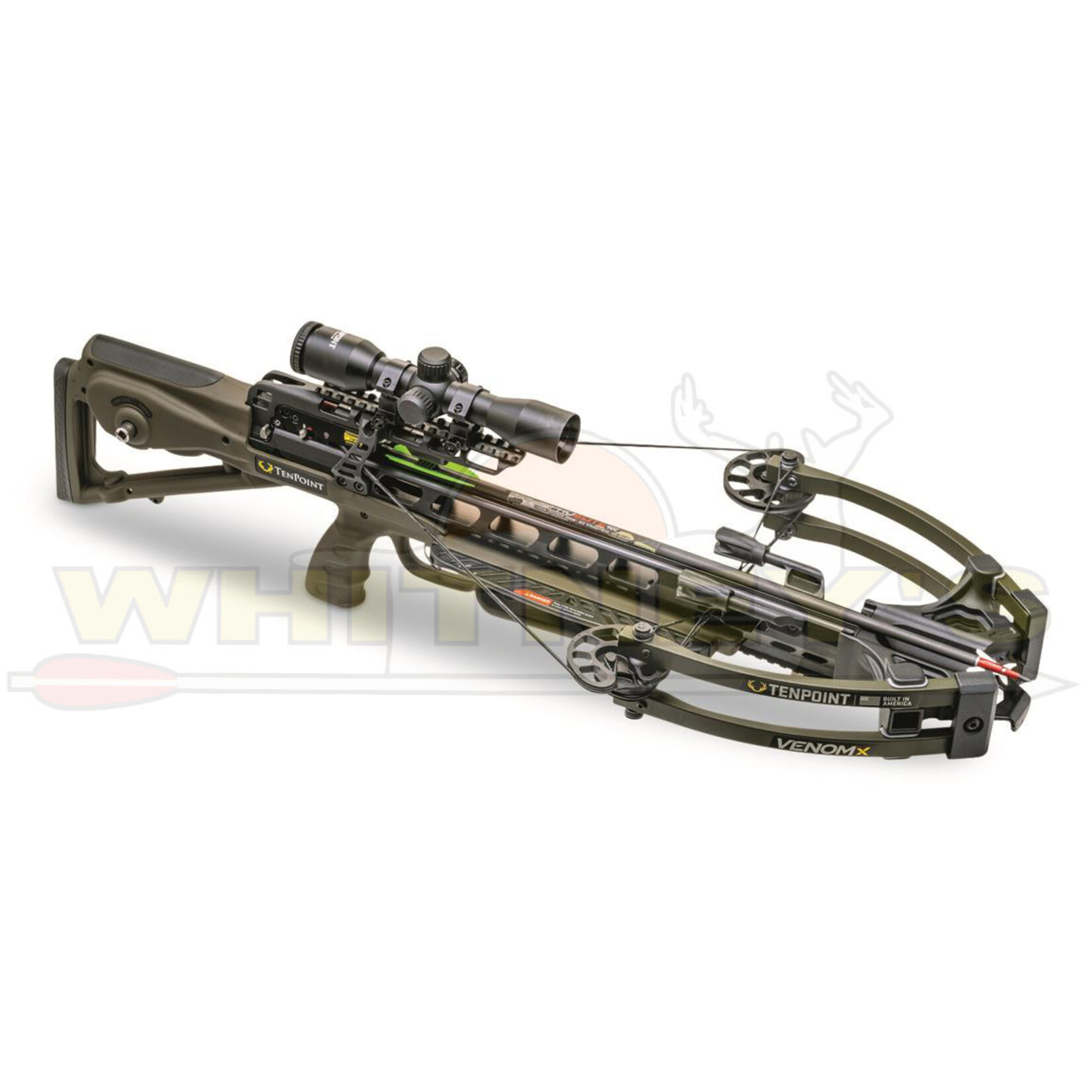 TenPoint TenPoint Venom X Crossbow w/Acuslide & ProView Scope 400, Moss Green