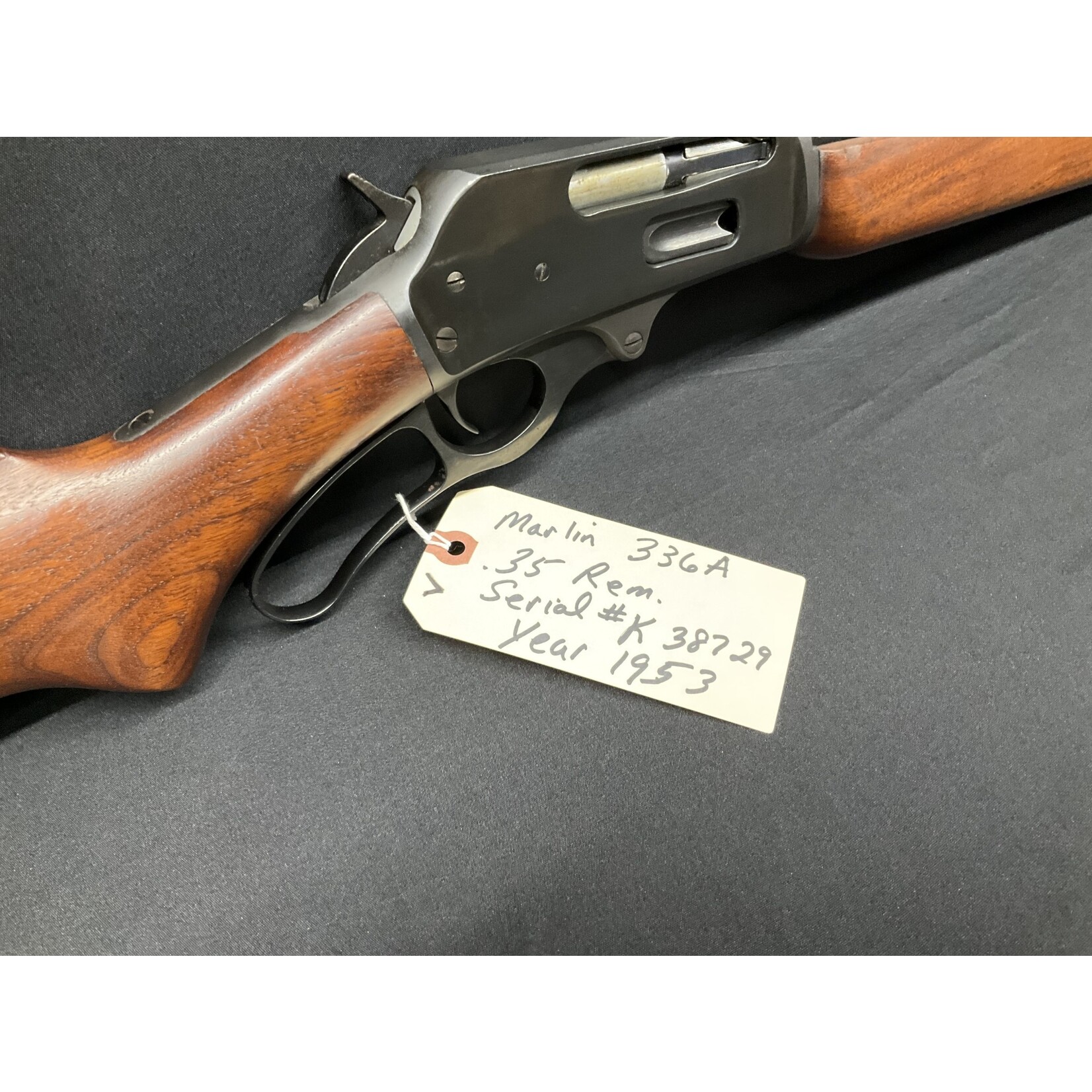 Marlin 336RC, .35 Rem., Serial # K16467, Year 1953
