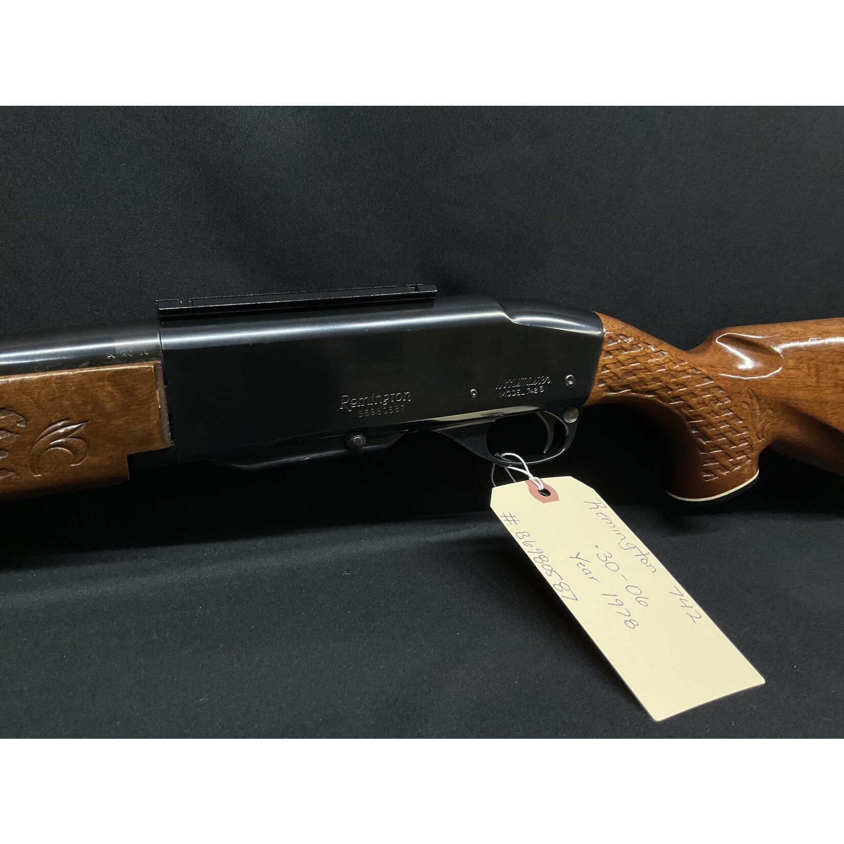 Remington 742, .30-06, Serial # B6980587 Year 1978