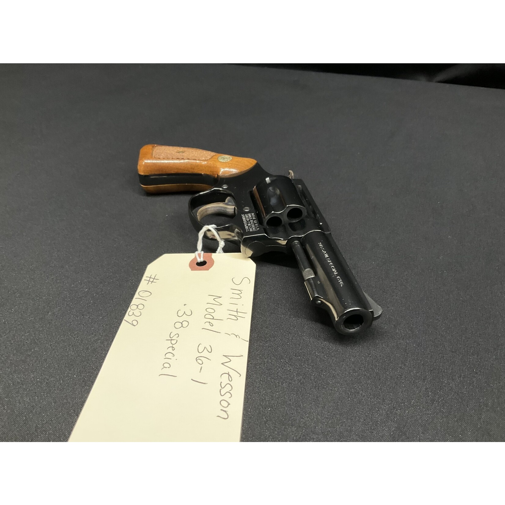 Smith & Wesson Model 36-1, .38spl, Serial # J109738, Year 1973