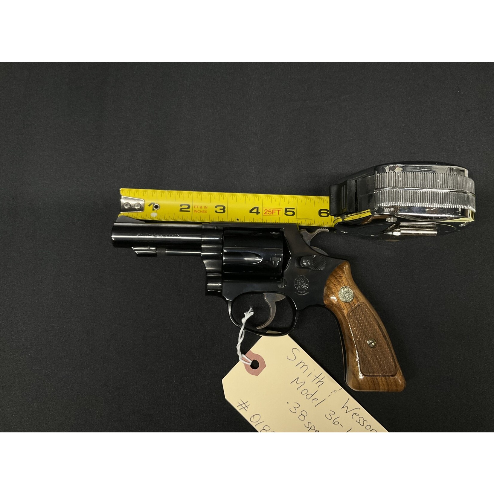 Smith & Wesson Model 36-1, .38spl, Serial # J109738, Year 1973
