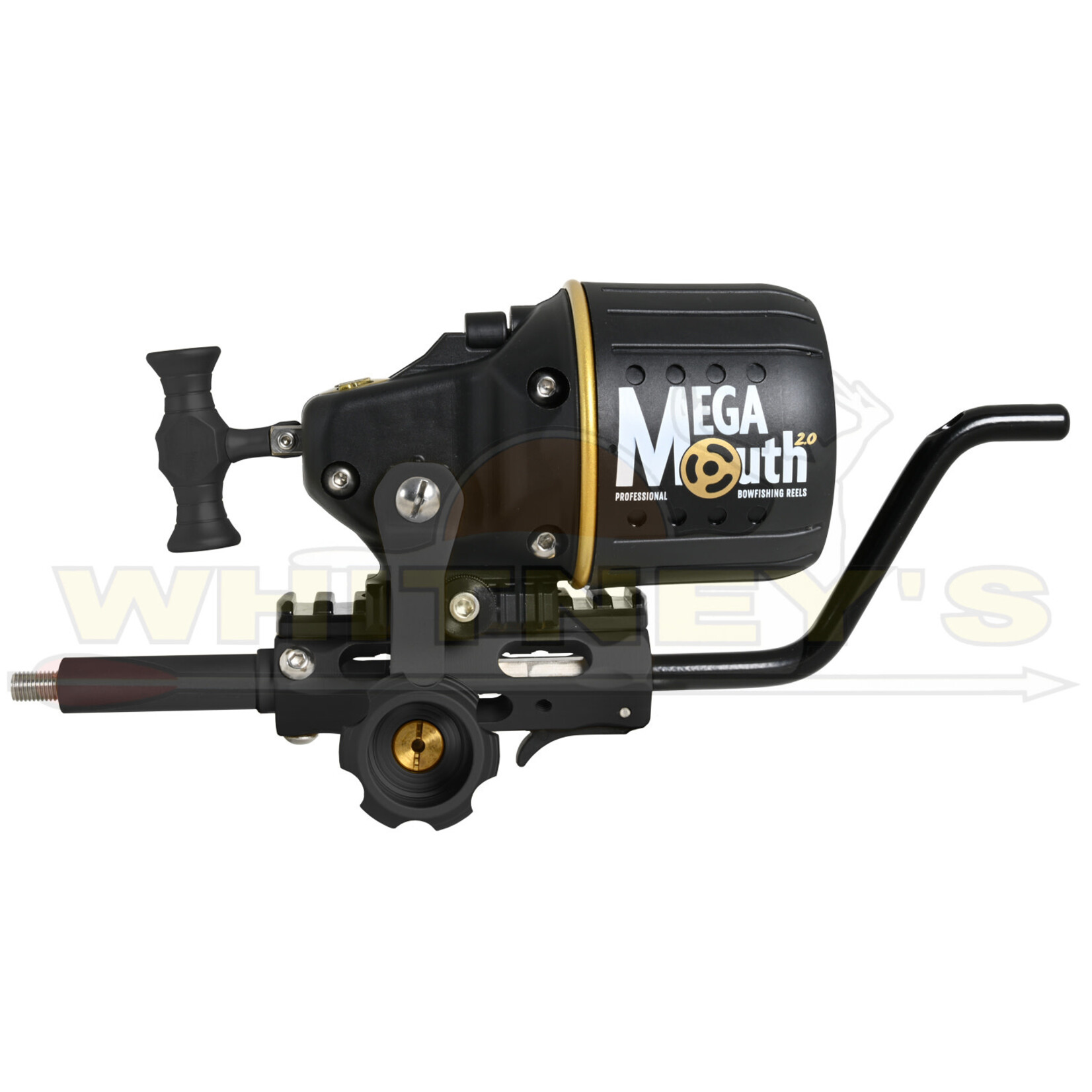 MegaMouth MegaMouth 2.0 Hex Thru-tube Rod & Lever-lock Pic Mount