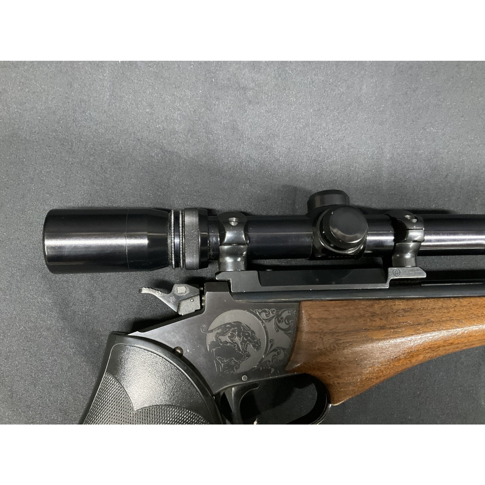 Thompson Center Arms Contender Pistol .223, Serial # 220781 W/ Burris 1 1/2-4x Scope