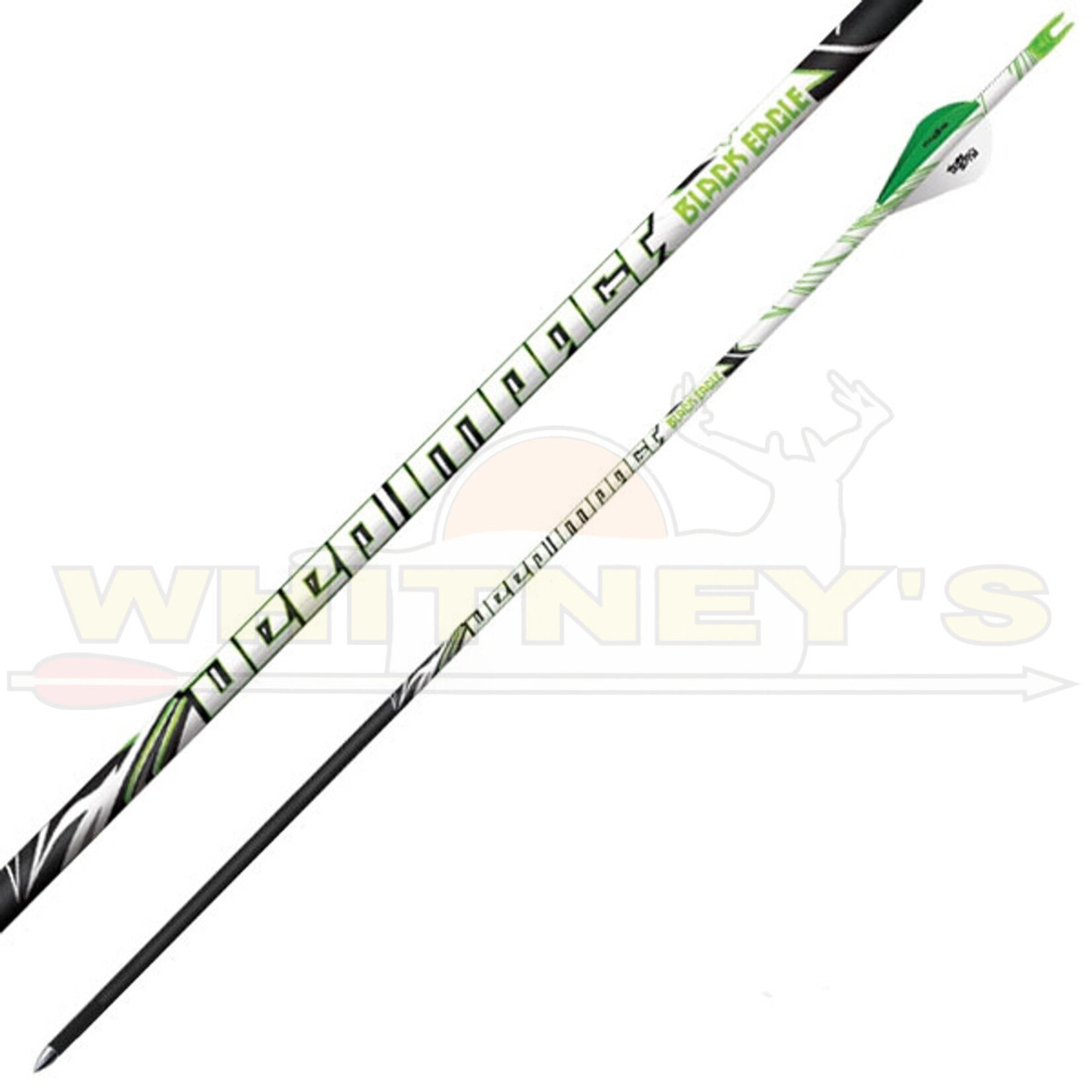 Black Eagle Black Eagle Deep Impact Crested Fletched Arrows - .003” - 6 Pack - 350