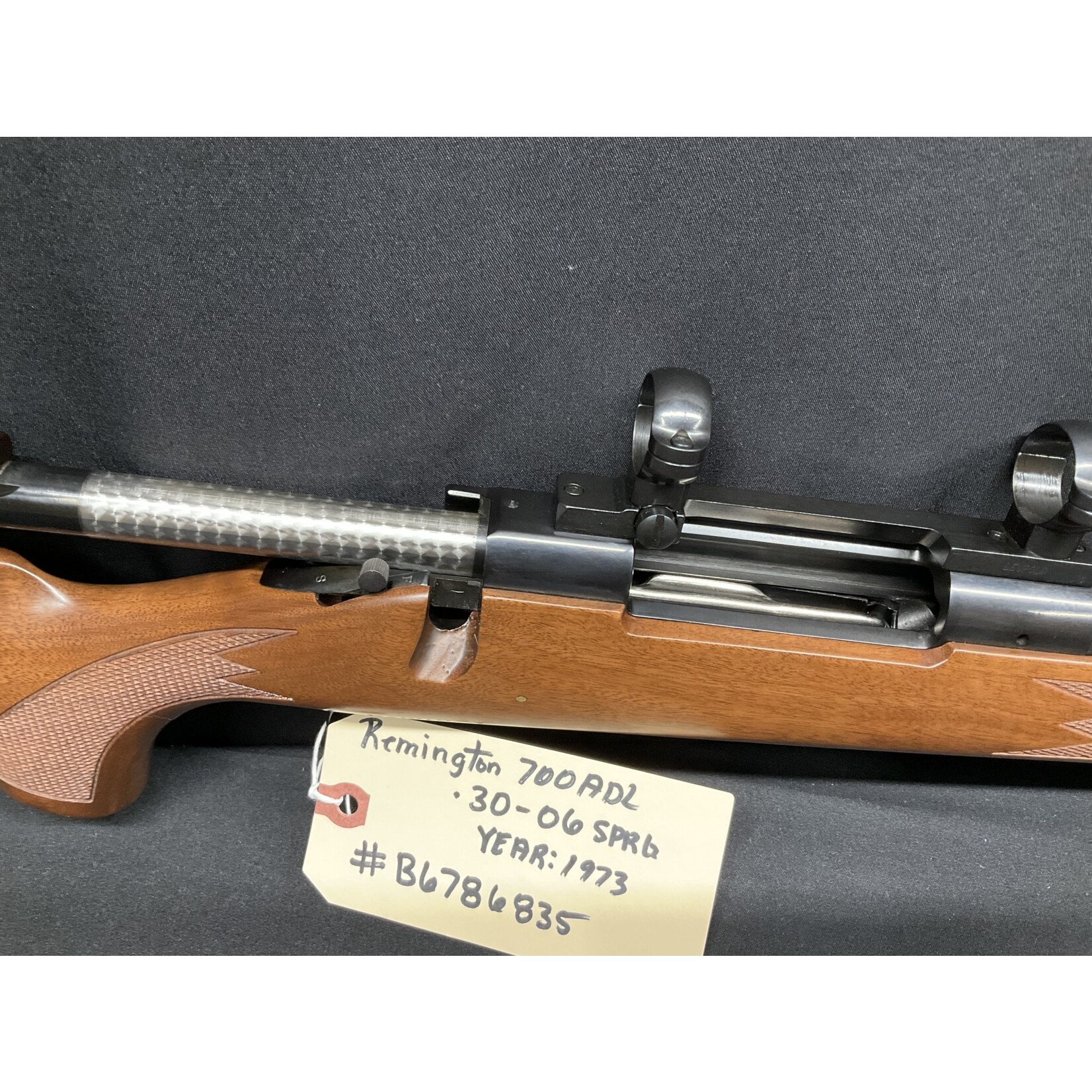 Remington 700 ADL, .30-06 Sprg., Serial #B6786835, Year 1973