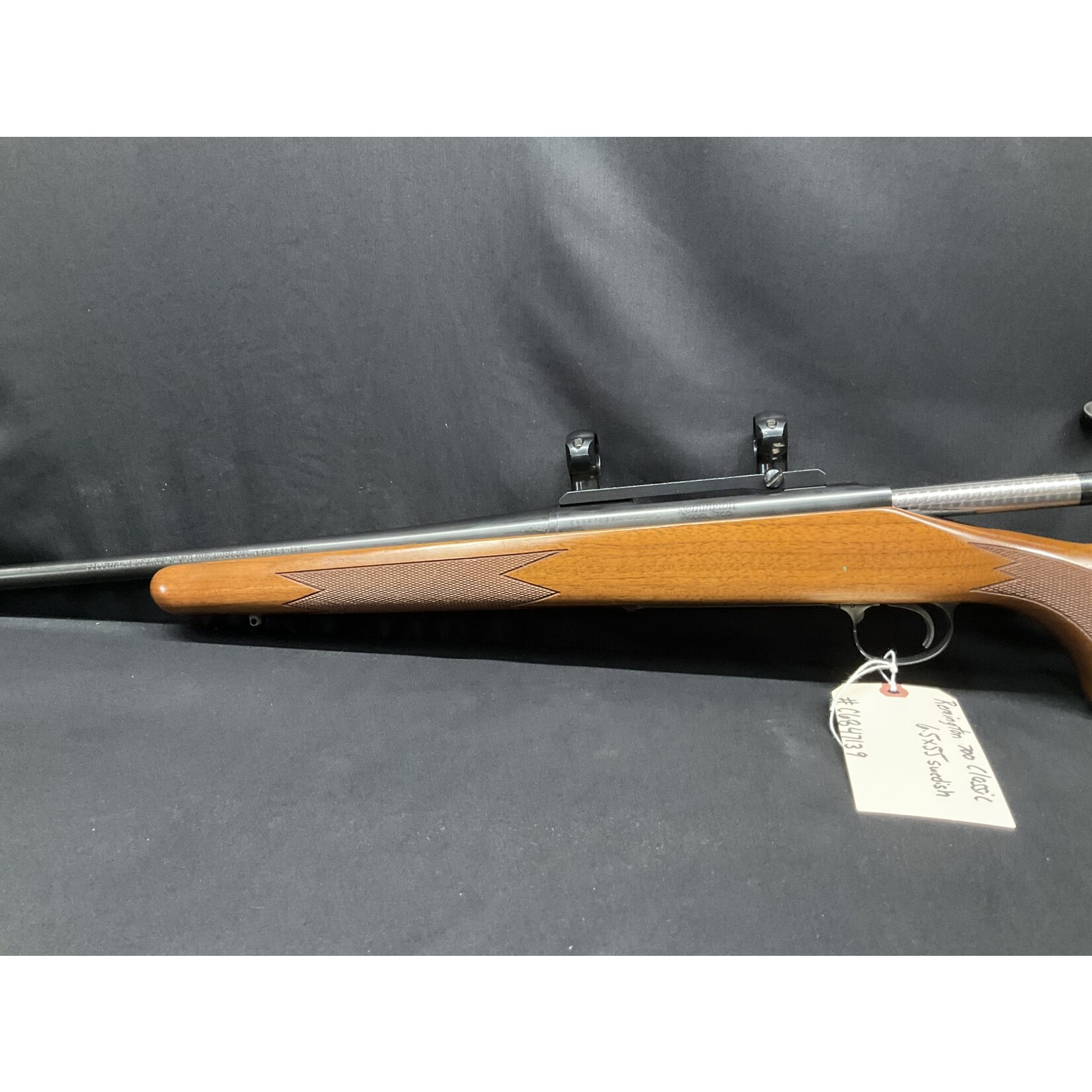 Remington 700 6.5x55 Swedish, Serial # C6847139