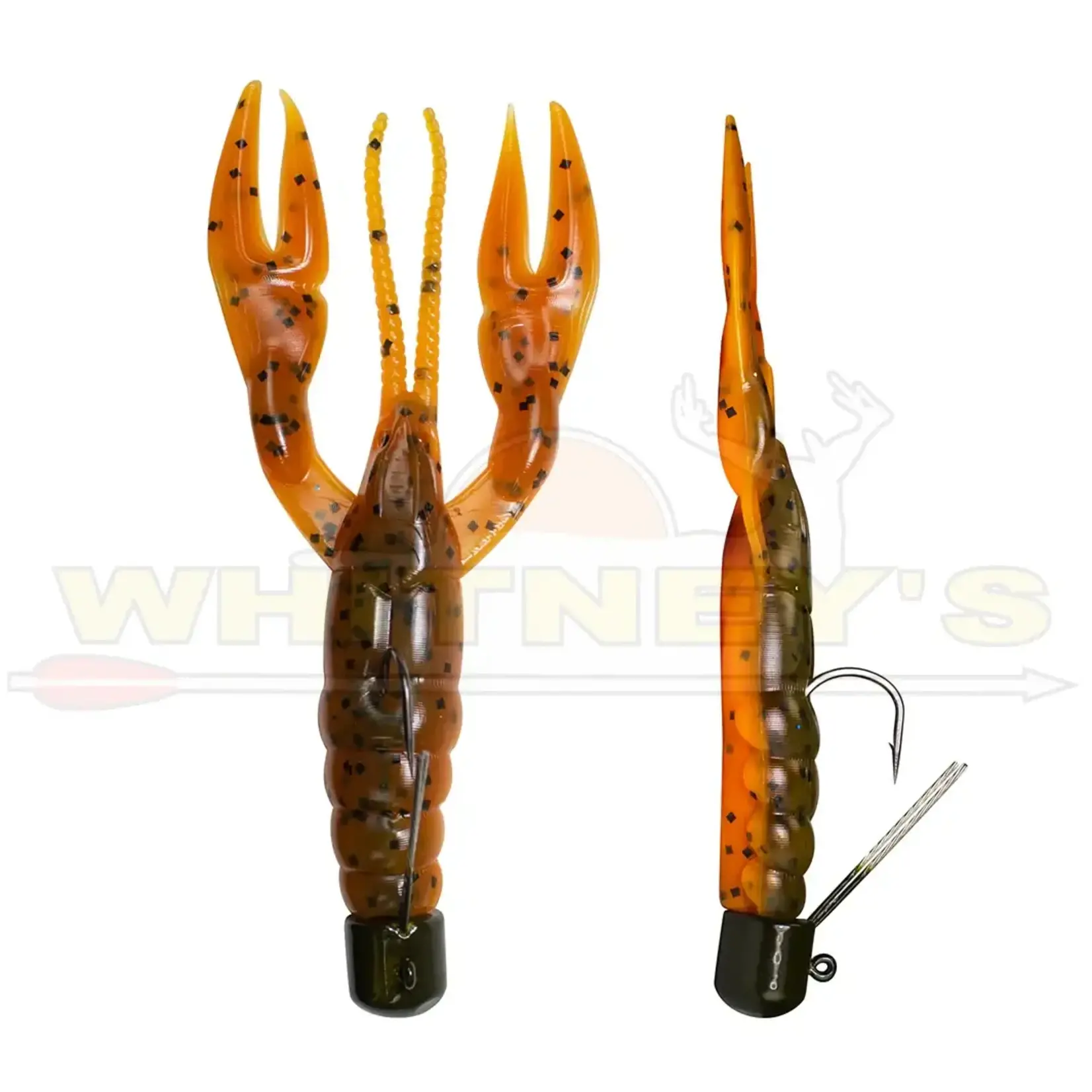 Lunkerhunt Lunkerhunt Finesse Craw Pre-Rigged 3" & 1/4oz.