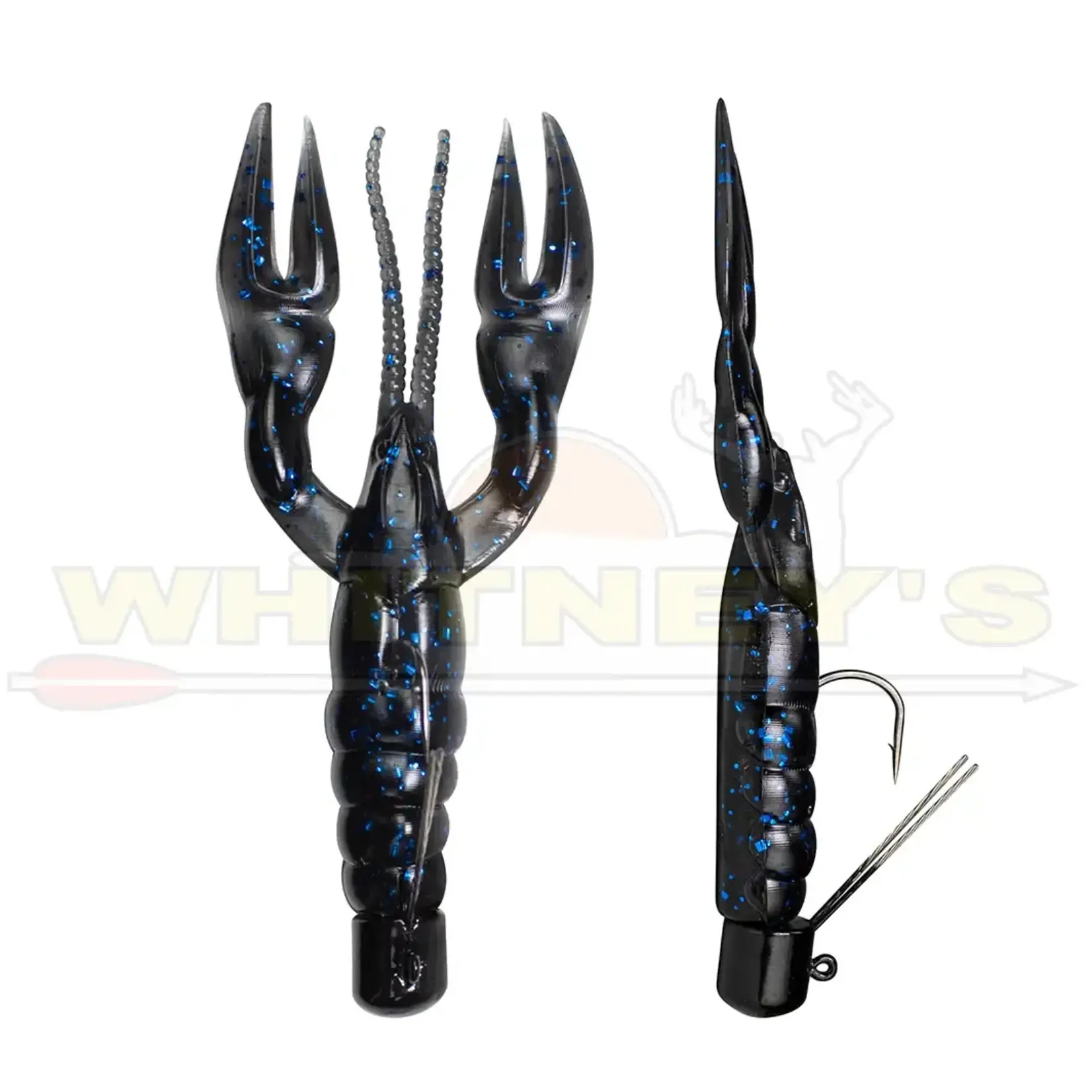 Lunkerhunt Lunkerhunt Finesse Craw Pre-Rigged 3" & 1/4oz.