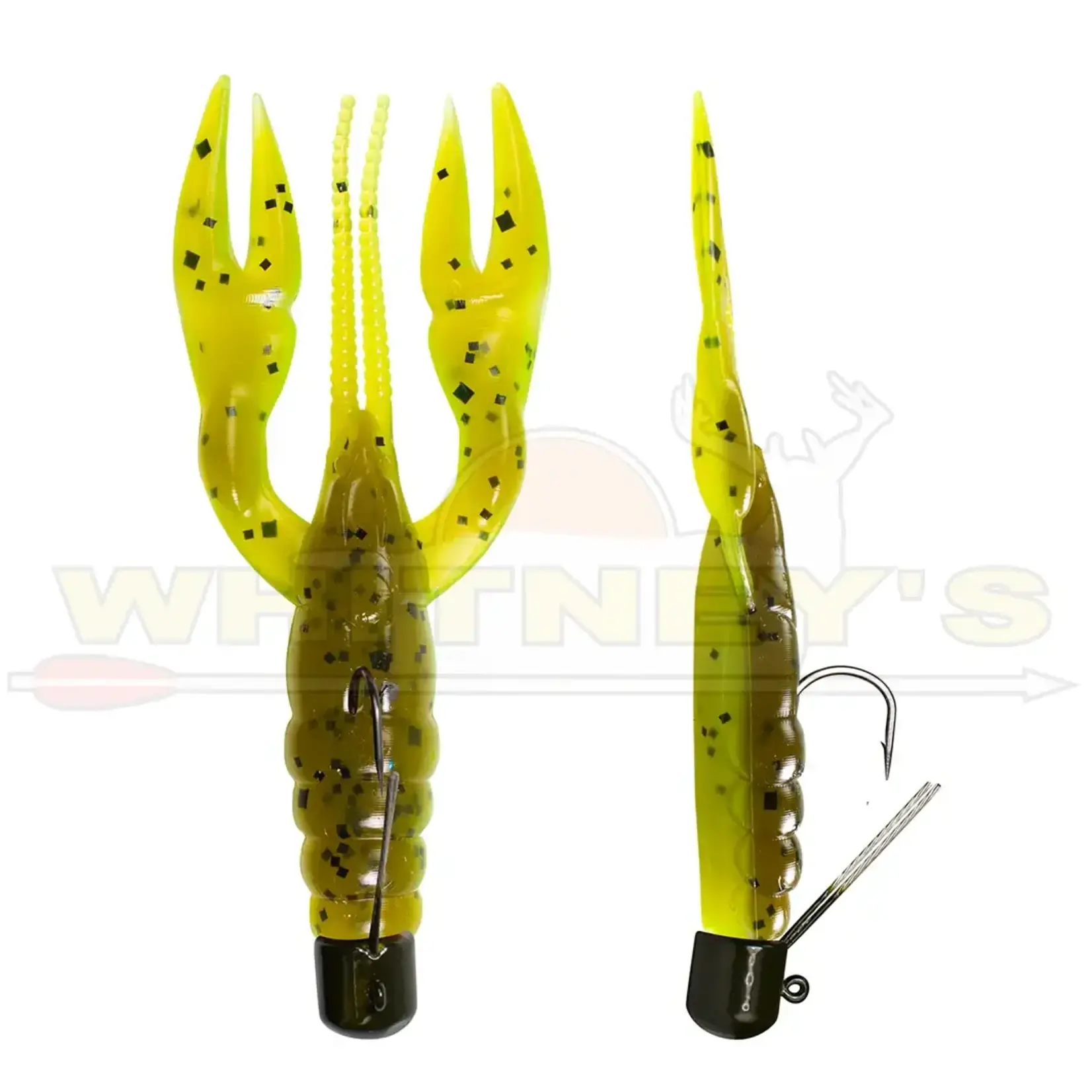 Lunkerhunt Lunkerhunt Finesse Craw Pre-Rigged 3" & 1/4oz.