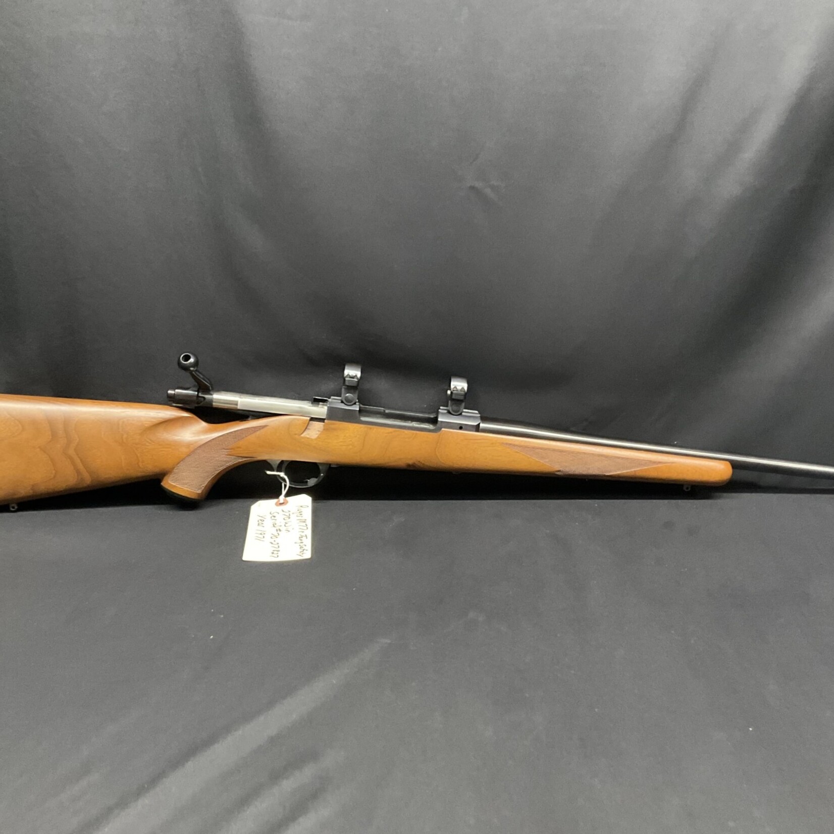 Ruger M77R, Tang Safety, .270 Win., Serial # 70-27827, Year 1971