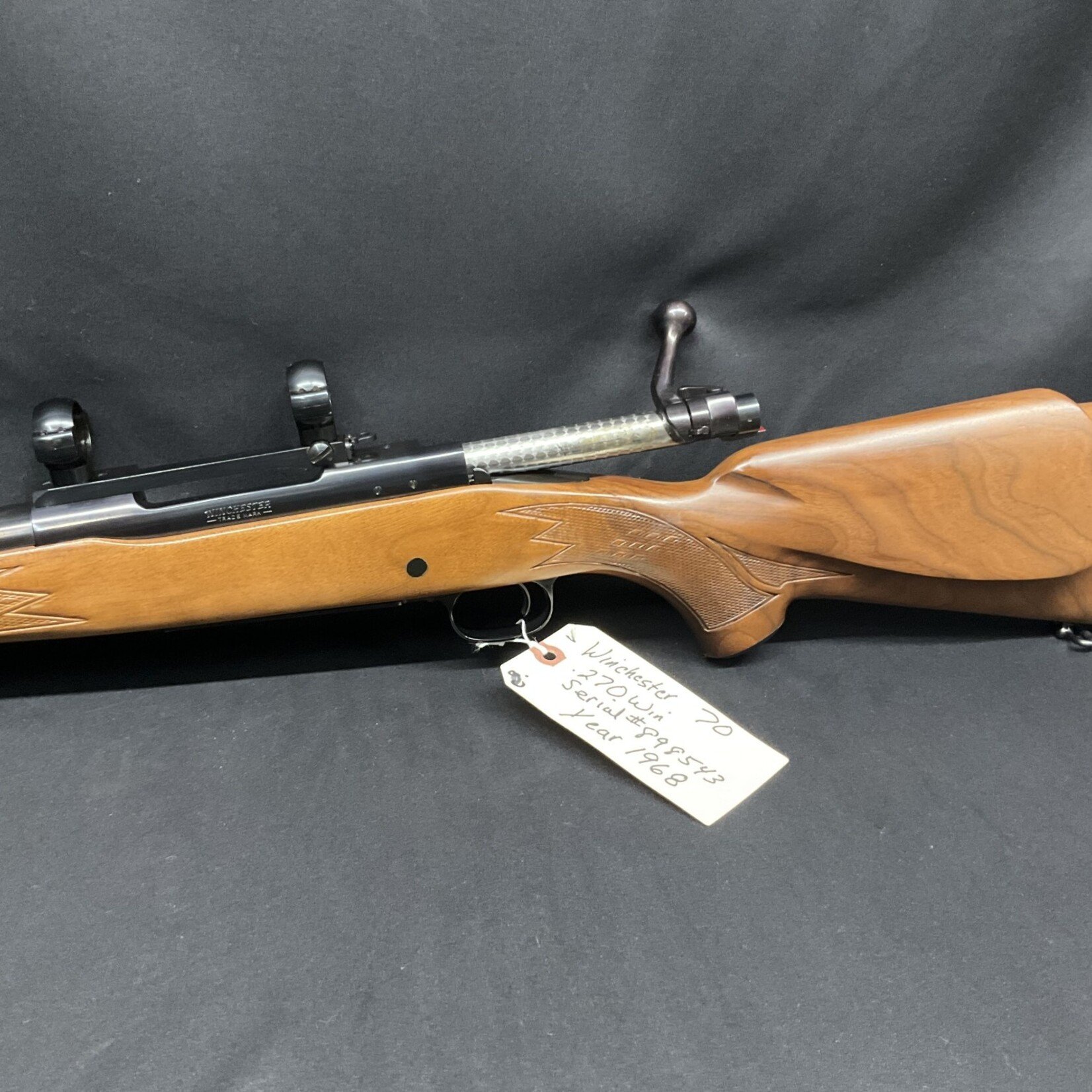 Winchester Model 70, .270 Win., Serial # 898543, Year 1968