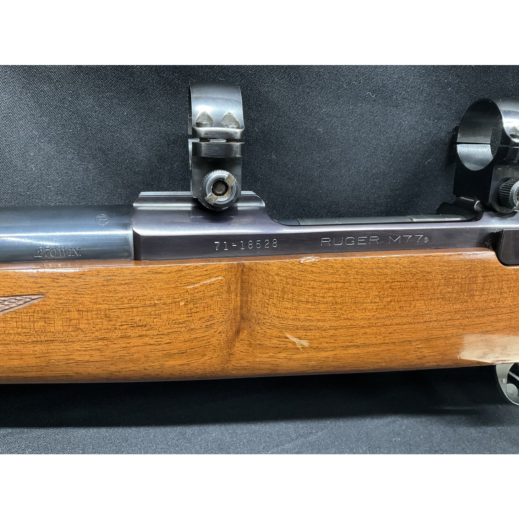 Ruger M77, .270 Win., Serial # 71-18528, Tang