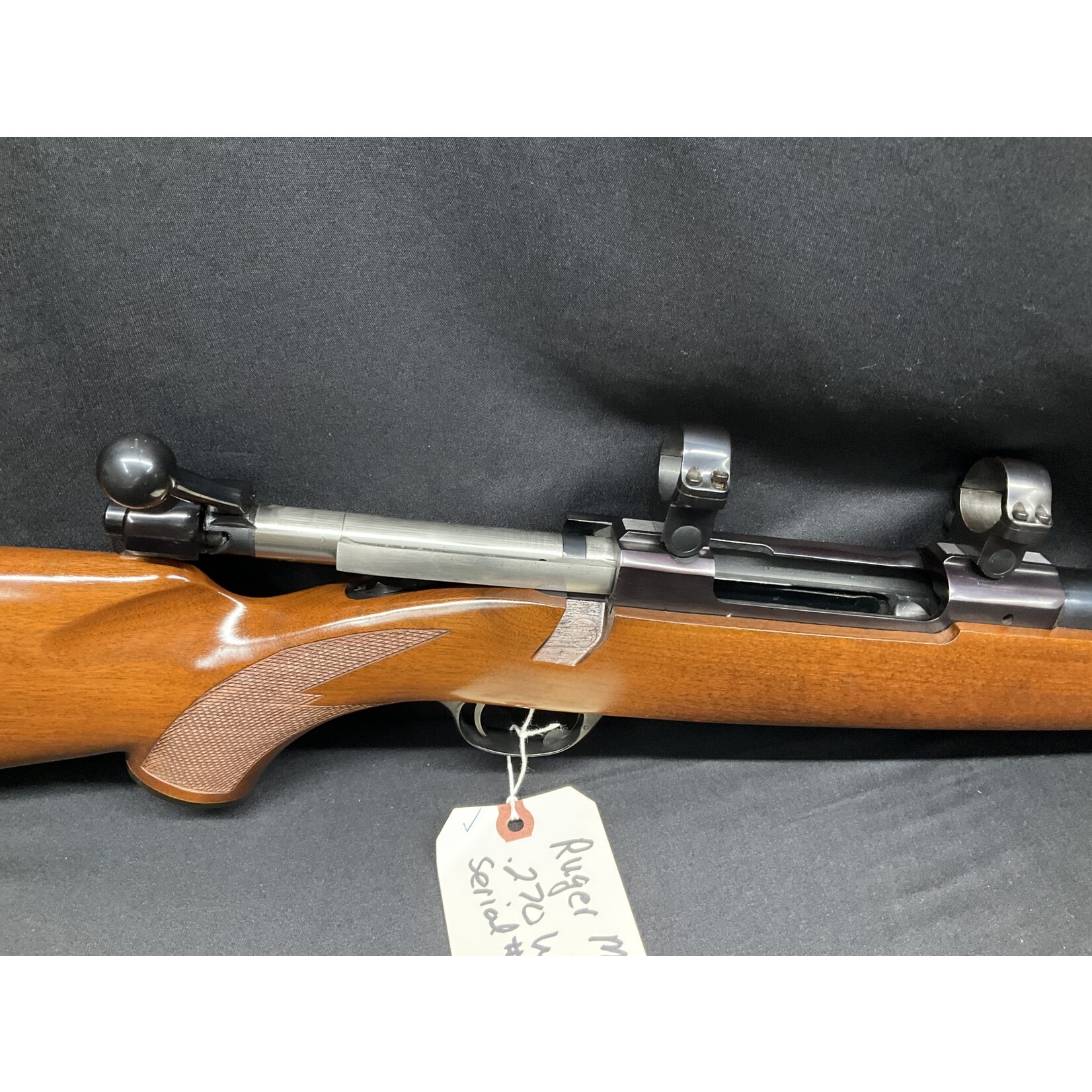 Ruger M77, .270 Win., Serial # 71-18528, Tang