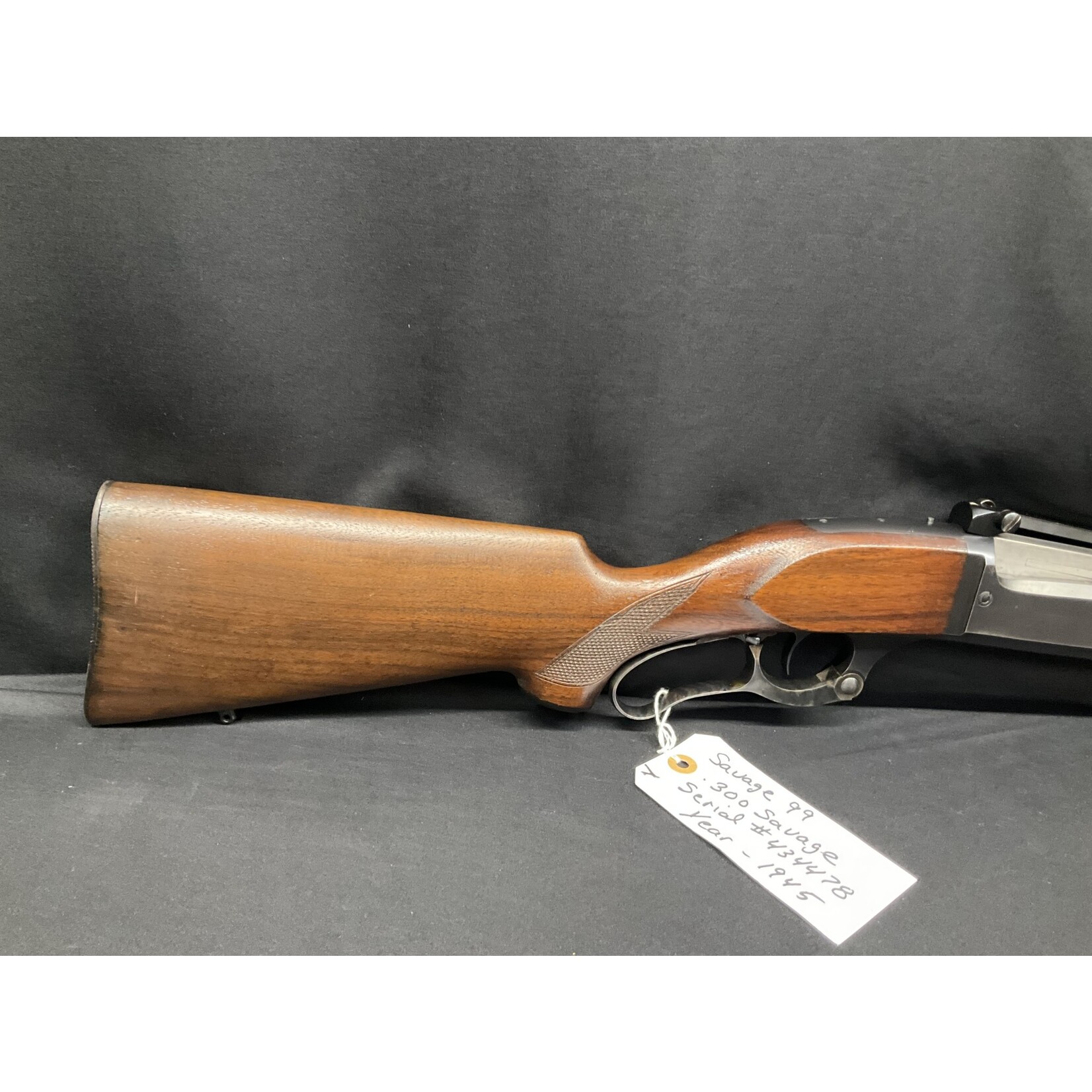 Savage Model 99, .300 Savage, Serial # 434478, 24" Barrel, Year - 1945