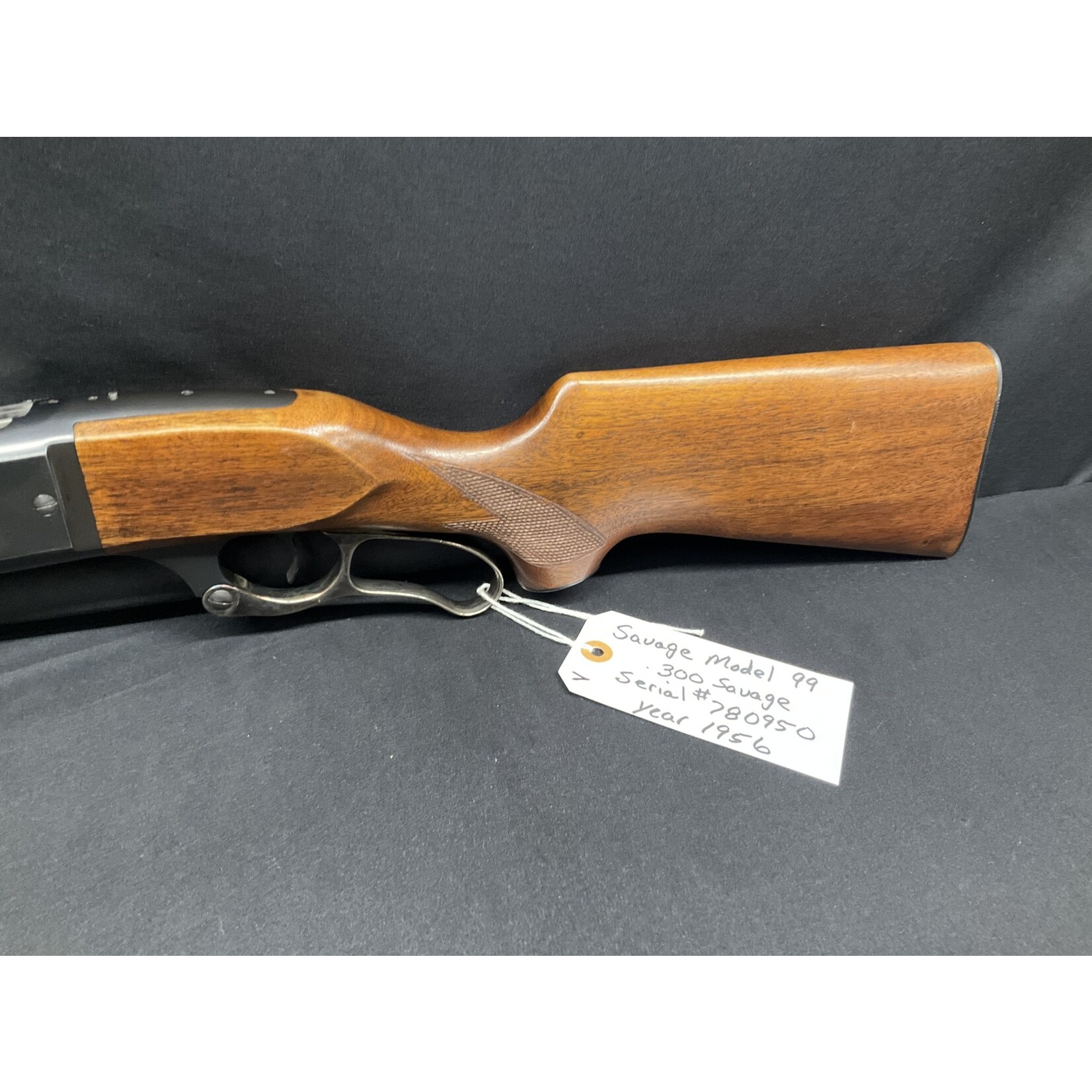 Savage Model 99 Lever Action Rifle .300 Sav., Bar. 22", Serial # 780950, Man. 1956