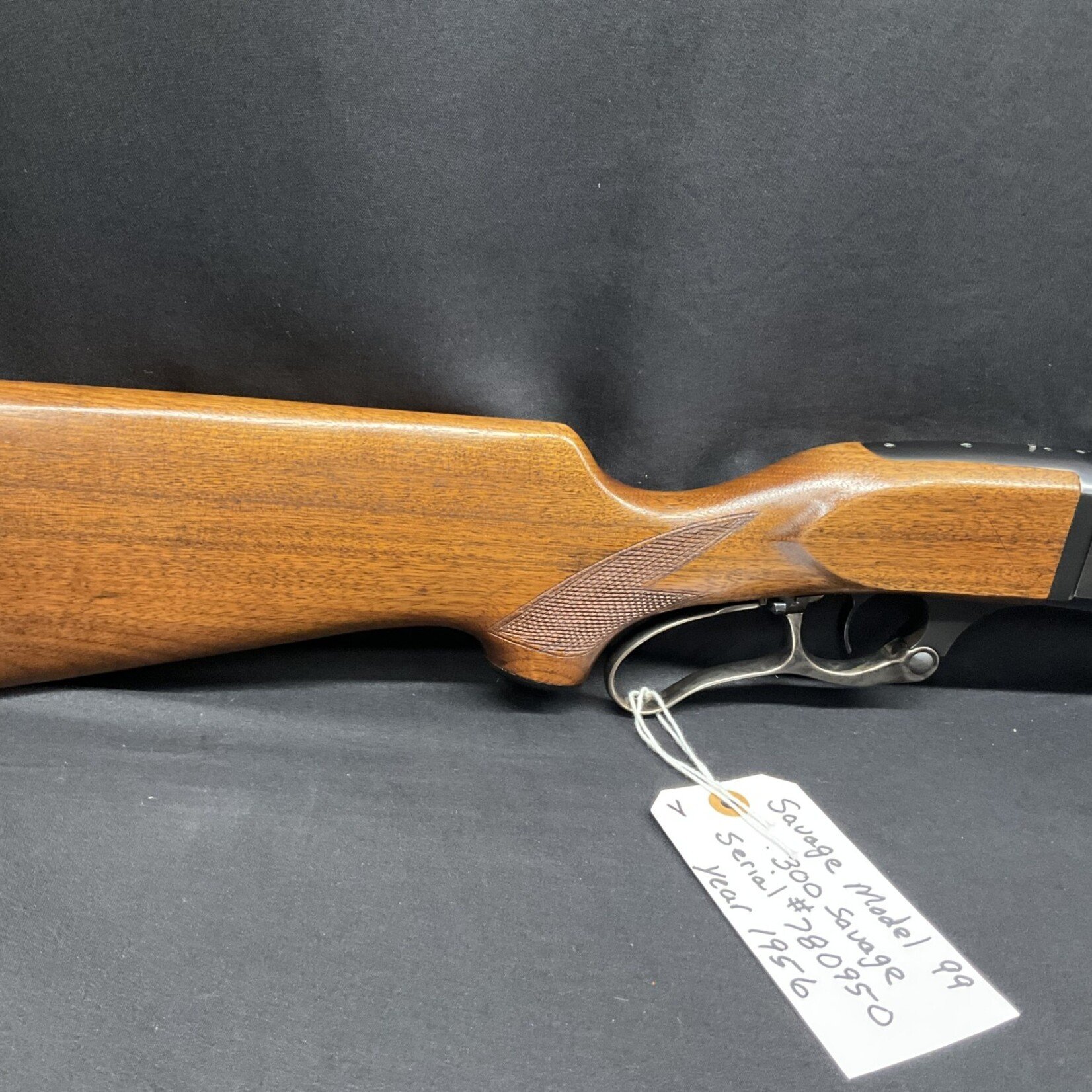 Savage Model 99 Lever Action Rifle .300 Sav., Bar. 22", Serial # 780950, Man. 1956