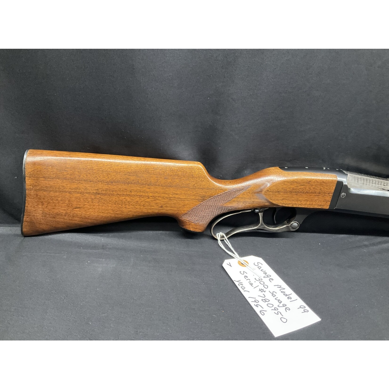 Savage Model 99 Lever Action Rifle .300 Sav., Bar. 22", Serial # 780950, Man. 1956