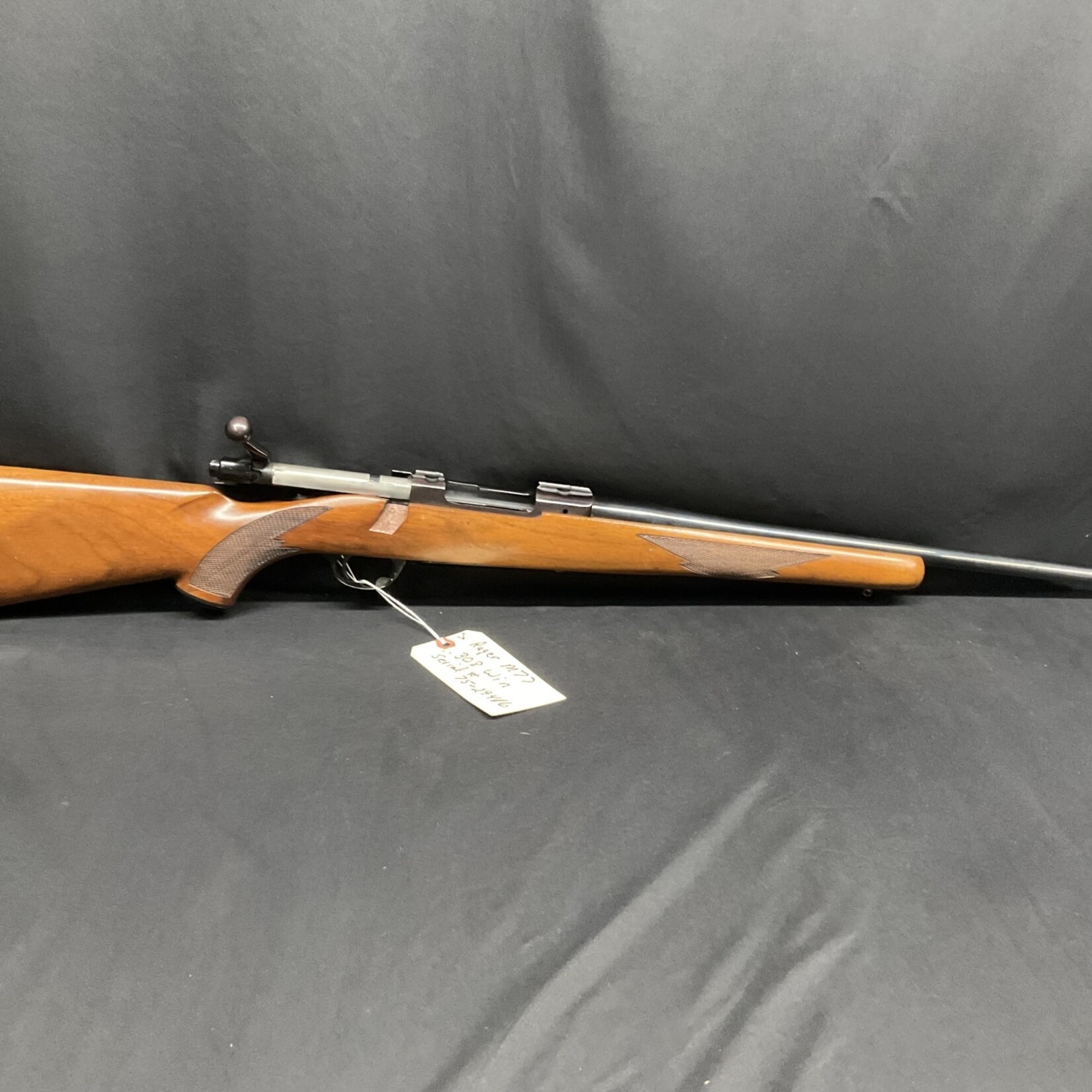 Ruger Model M77, .308 Win., Serial # 75-29416,