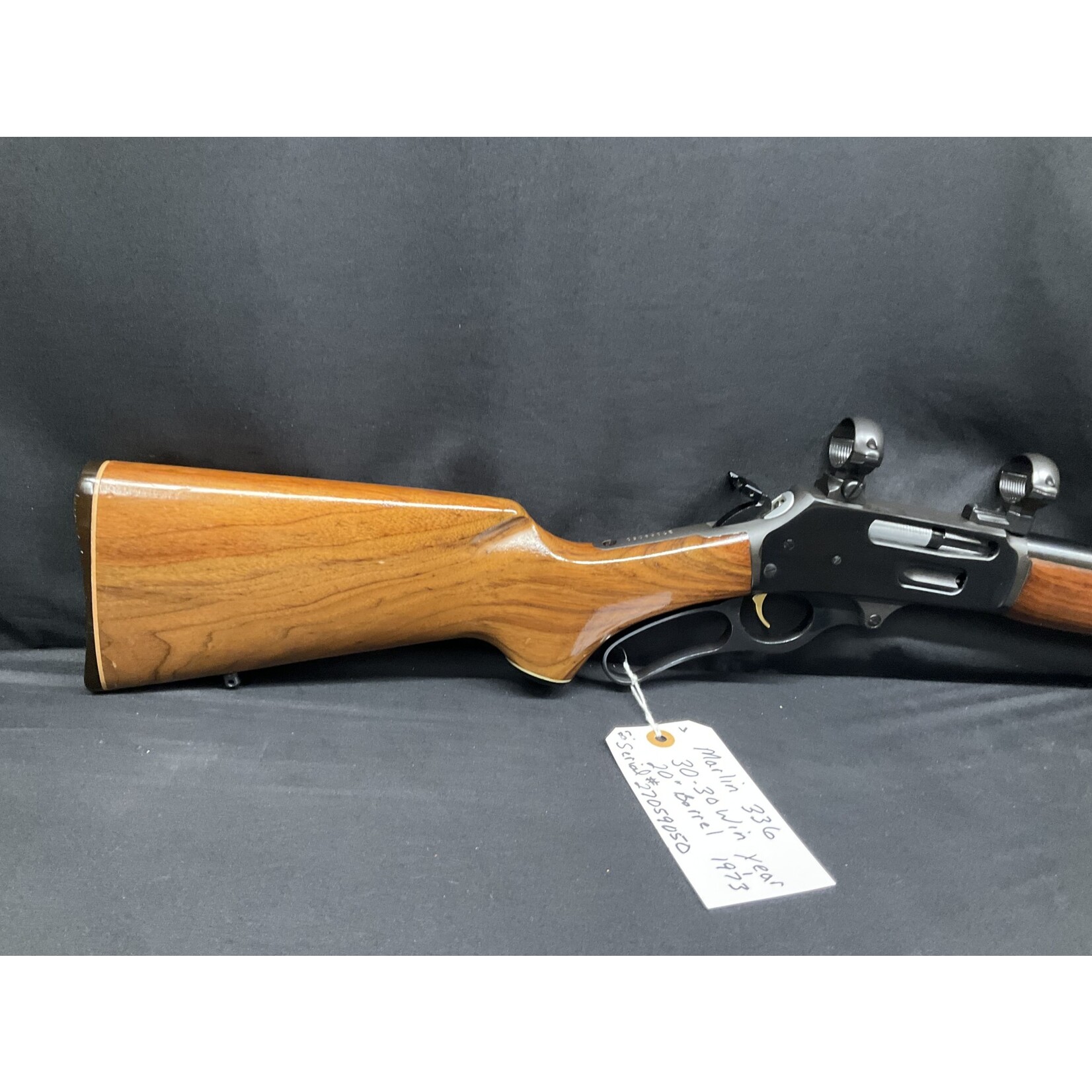 Marlin 336, 30-30 Win., 20" Barrel, Serial # 27059050, Year - 1973