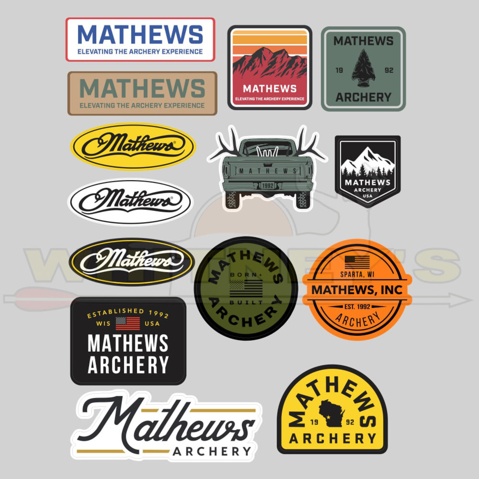 Mathews Mathews Stockpile Sticker Sheet