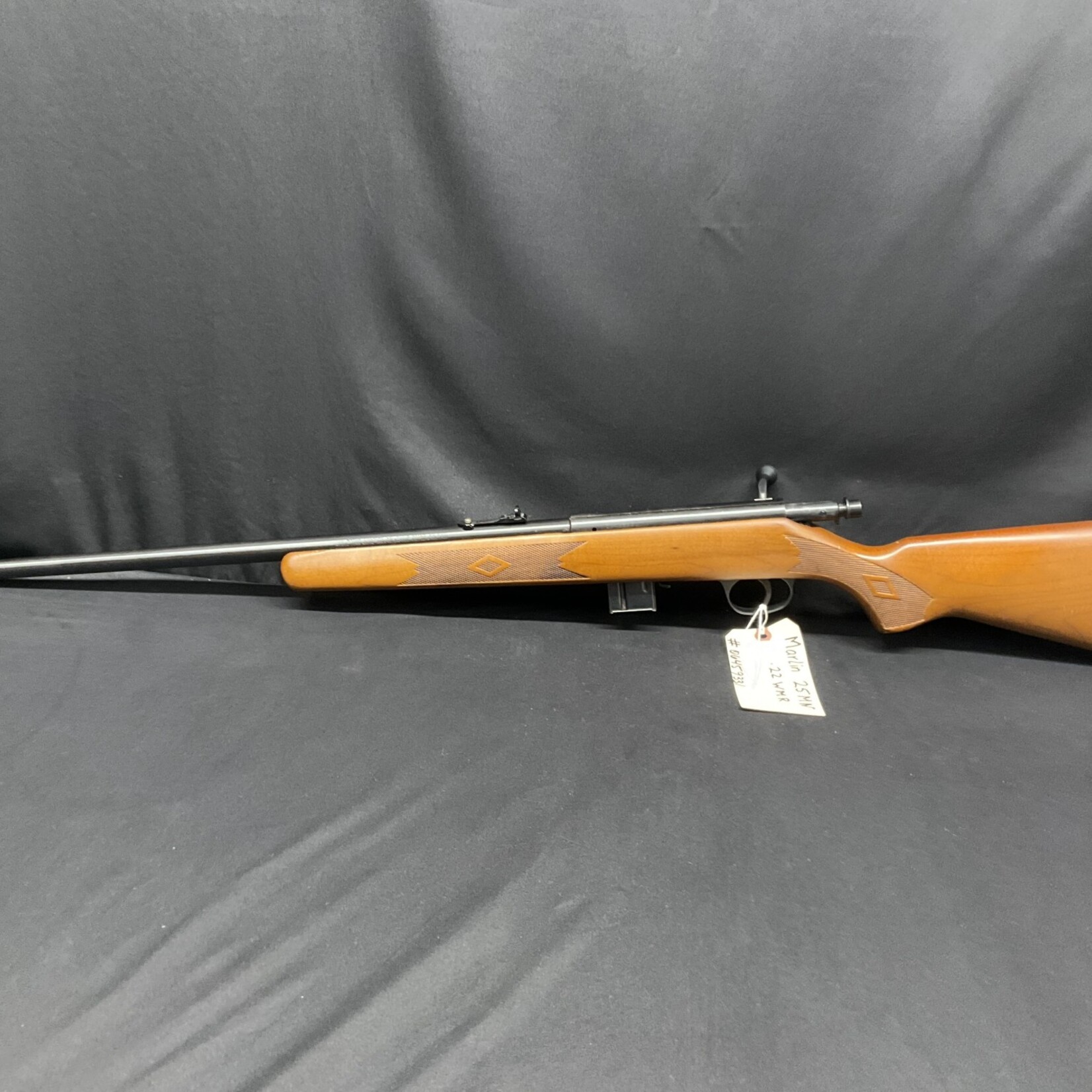 Alderfer Auction, 8-23-091-01-6B-09826 Marlin 25MN .22 WMR, Serial # 06459331