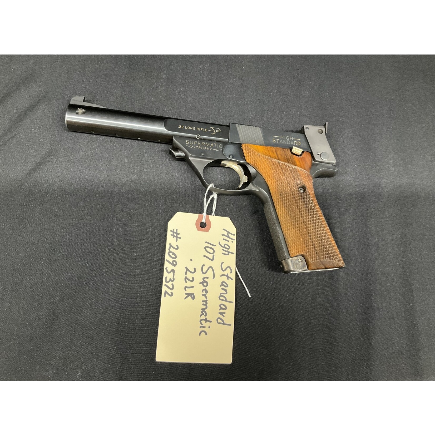 High Standard 107 Supermatic .22LR, Serial # 2095372