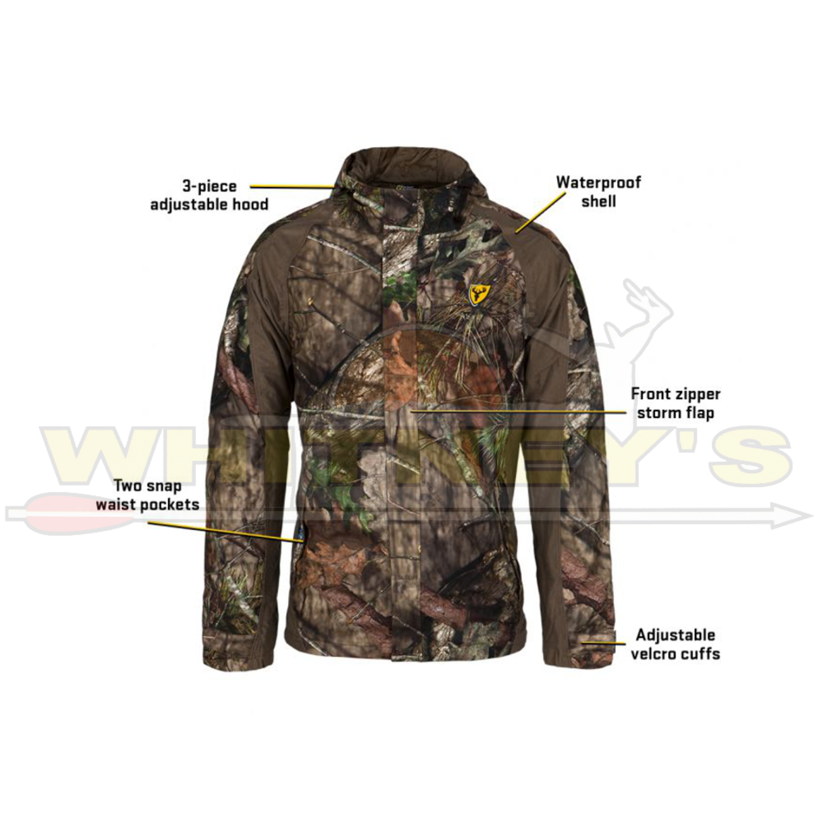 Shield Series Blocker Outdoors Drencher Jacket W/Hood