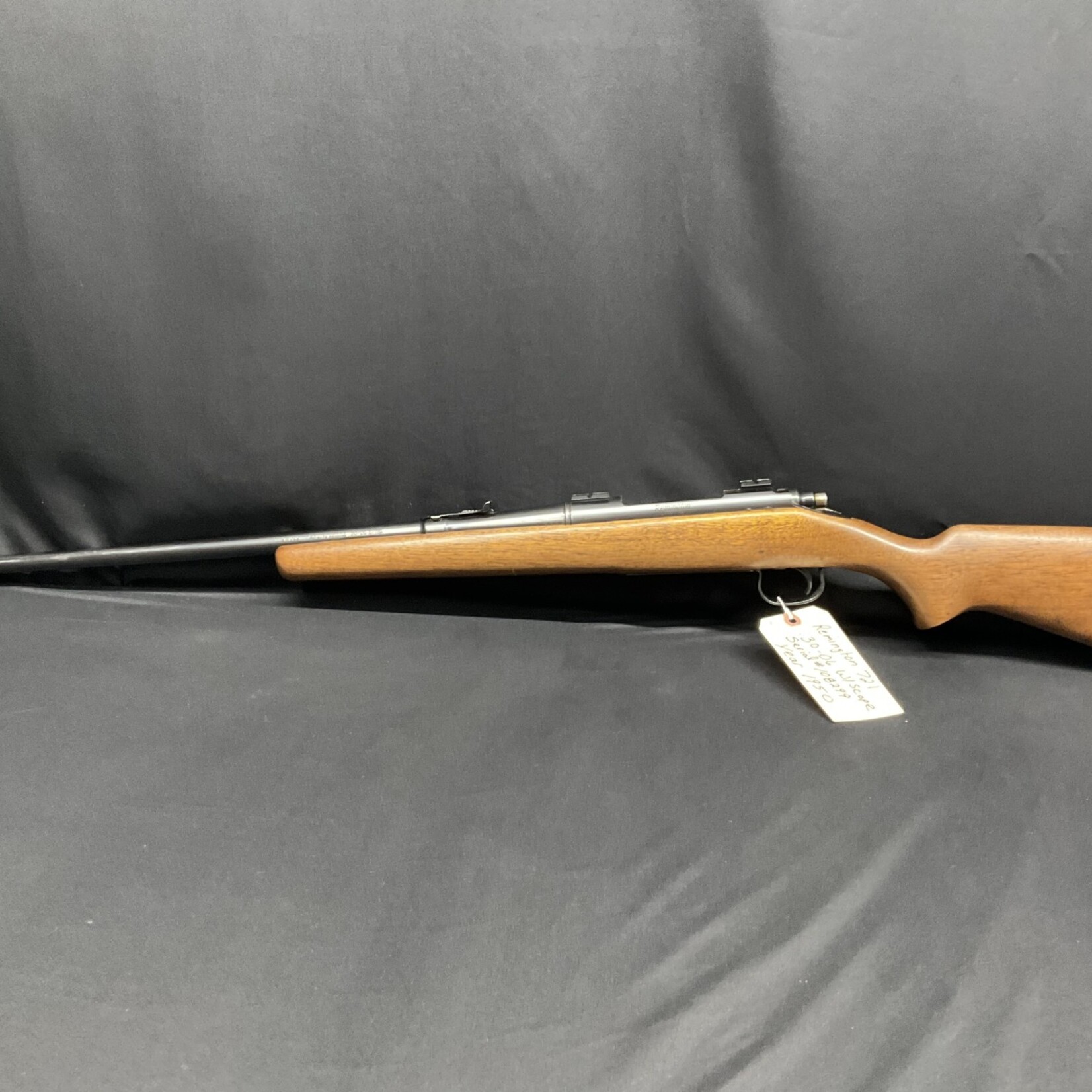 Remington Model 721, .30-06 Sprg., Serial #108299  , Year 1950