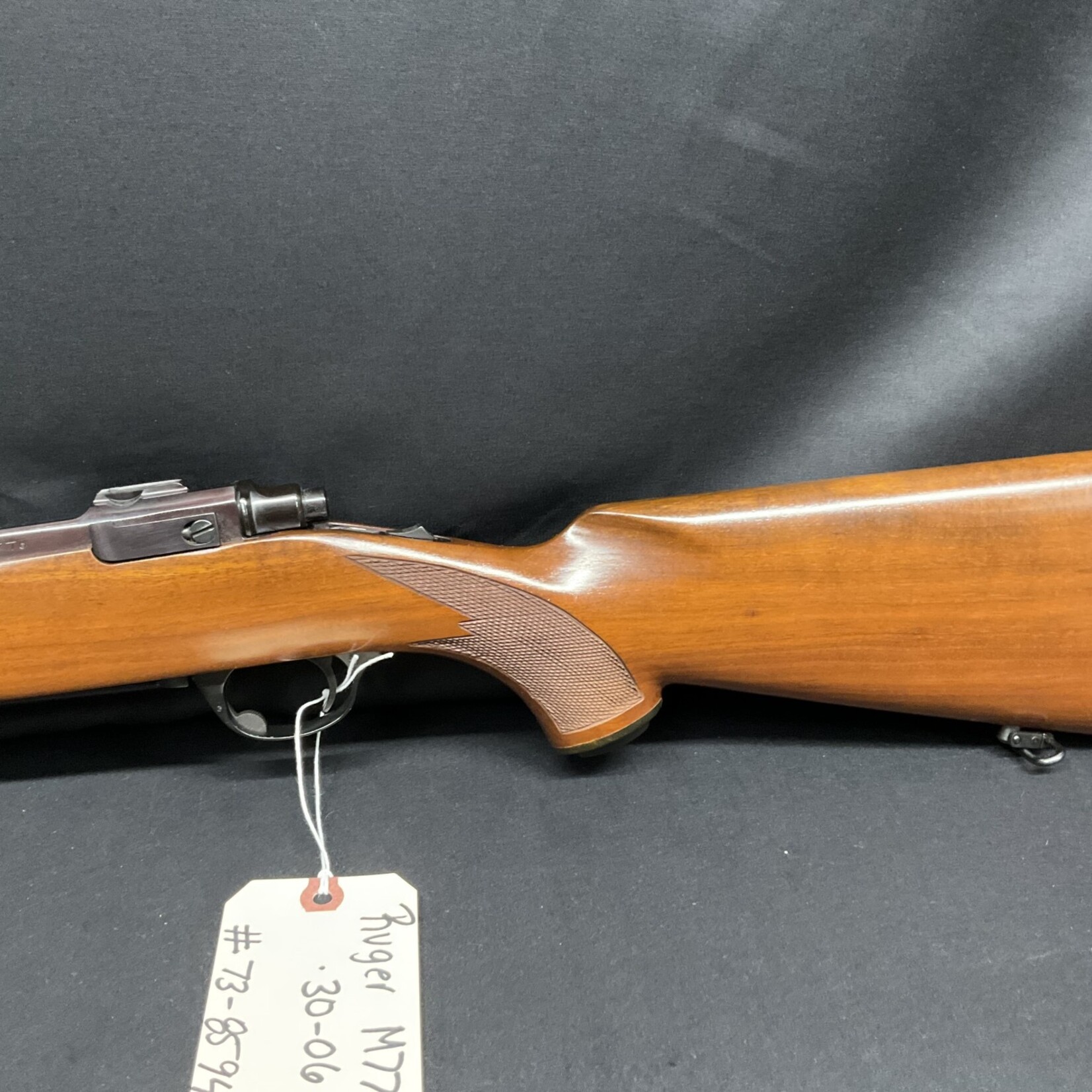 Reata Pass Auctions INC 9-86-025-01-5H-06572 Ruger M77 .30-06 Sprg., Serial # 73-85940, Year 1978