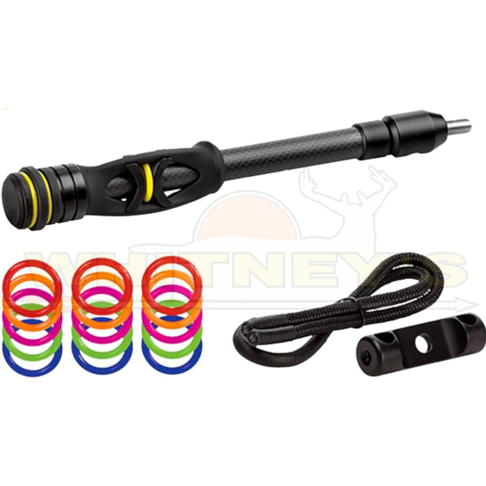 Trophy Ridge Trophy Ridge Hitman Stabilizer 10” W/ Wrist Strap & Mounting Bar